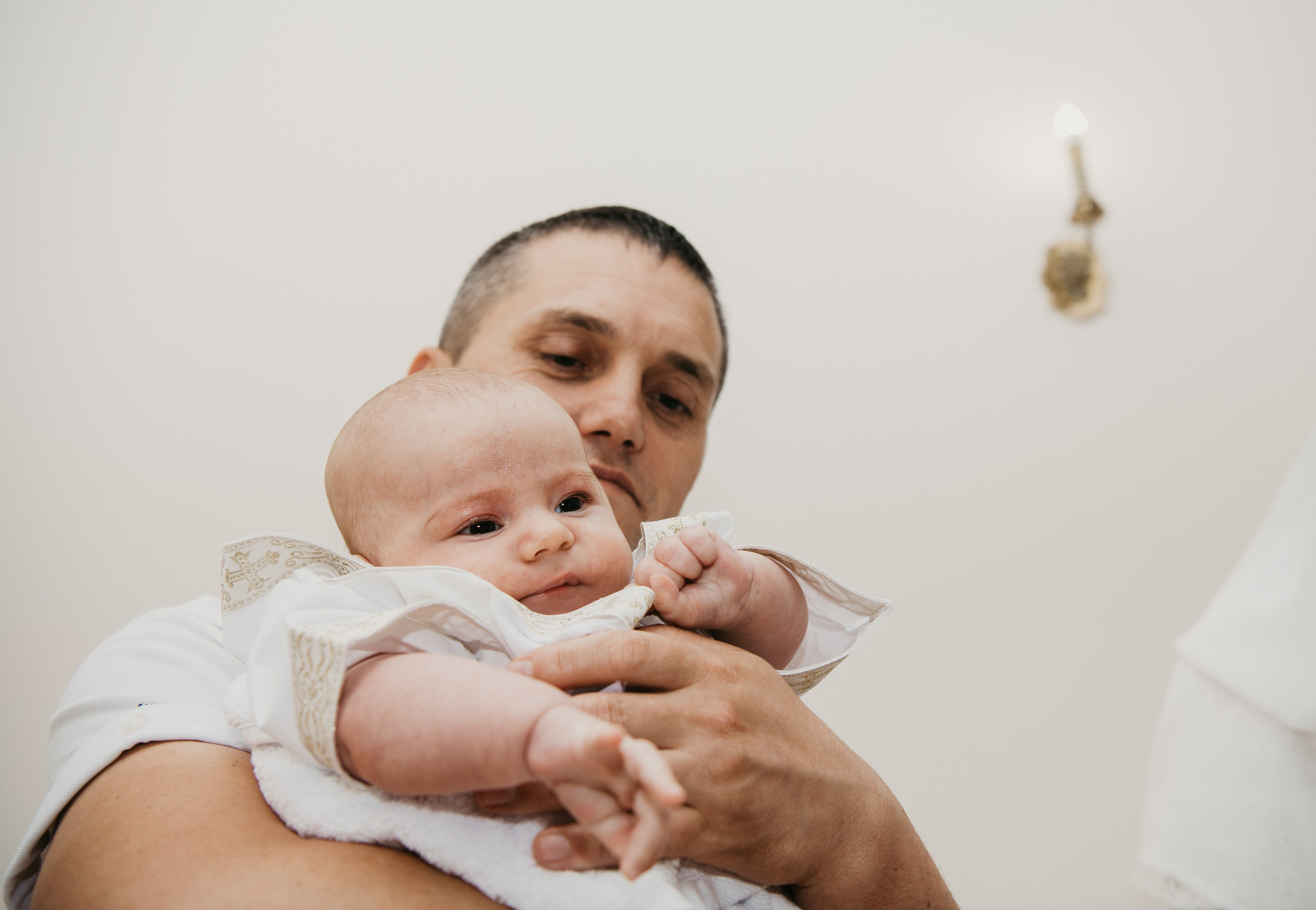 Крещение Евгения. Фотограф на выписку из роддома в Москве и МО