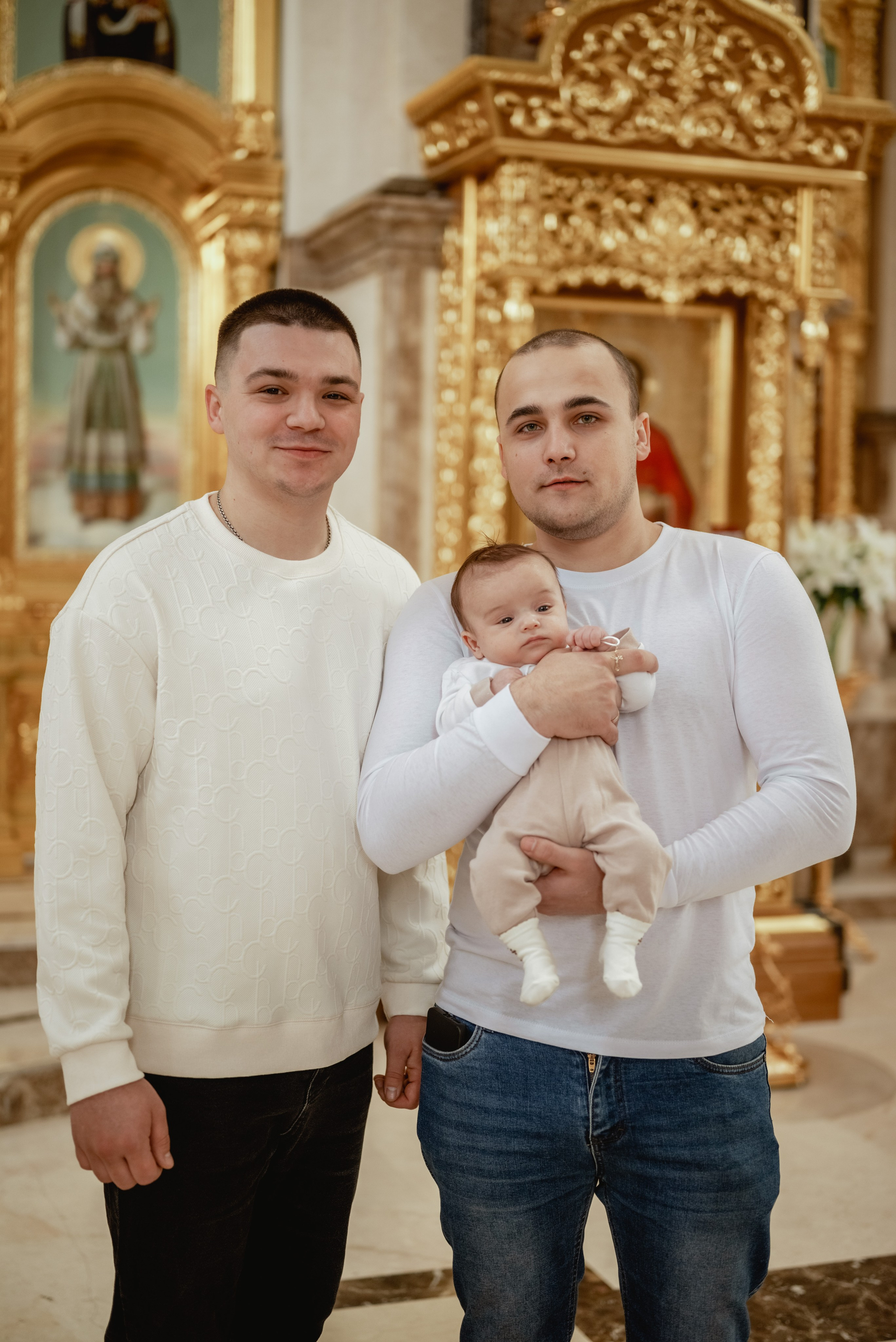 Крещение в Донецке. Юлия Басня семейный и свадебный фотограф в Донецке