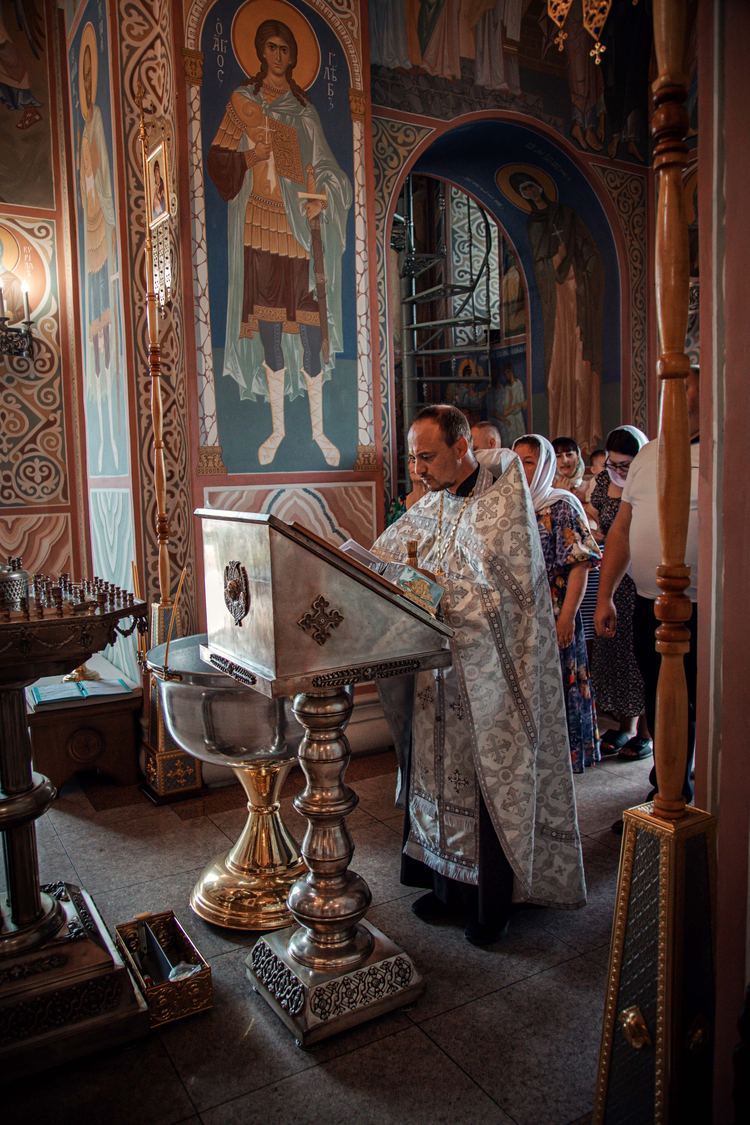Крещение Василисы. Семейный и детский фотограф в Москве Ольга Кривенцова