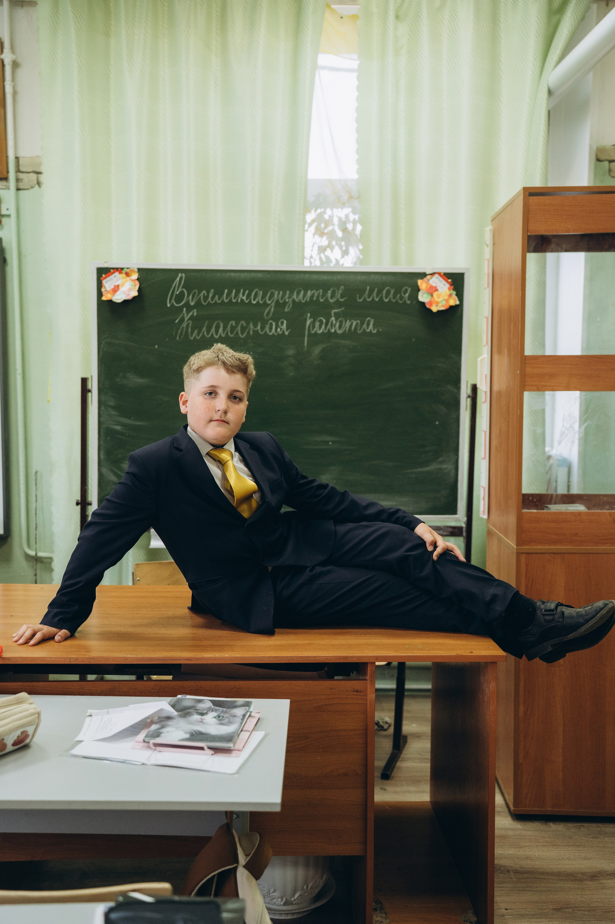 Школа, 4 класс. Семейный фотограф • Домашние съемки в Нижнем Новгороде