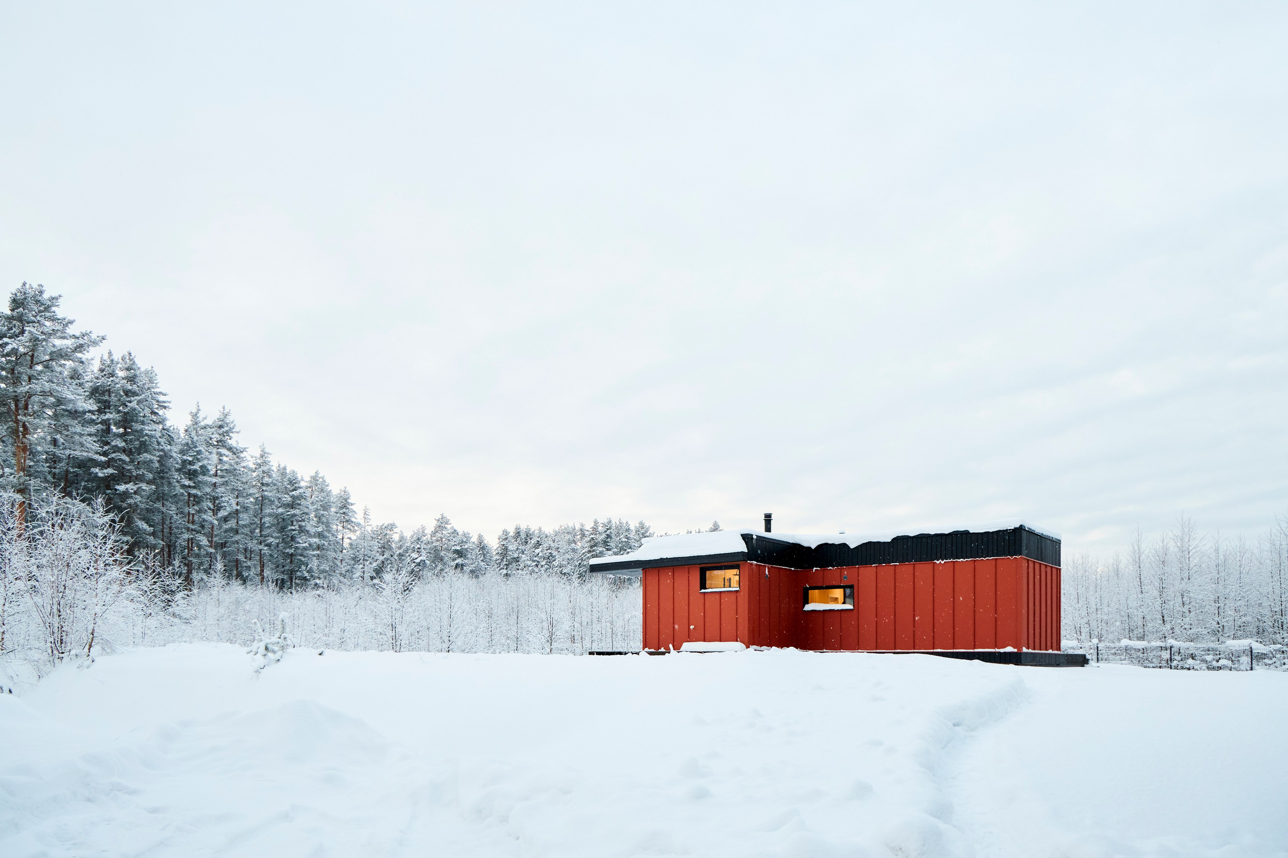 Каркасный модульный дом R. Полякова Екатерина — дизайнер интерьера, архитектор