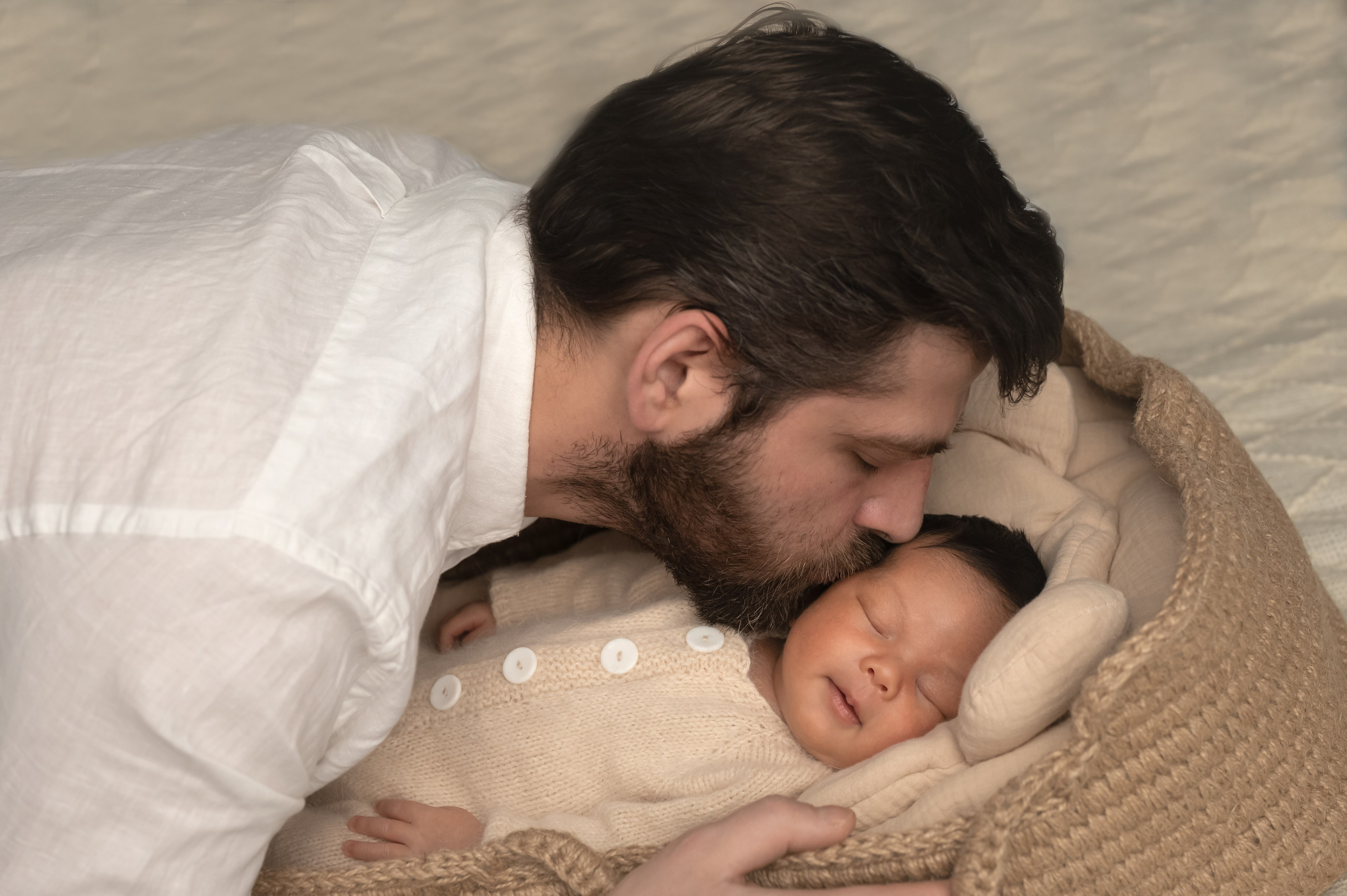 Натуральный ньюборн. Фотограф новорождённых Ольга Ушакова Москва