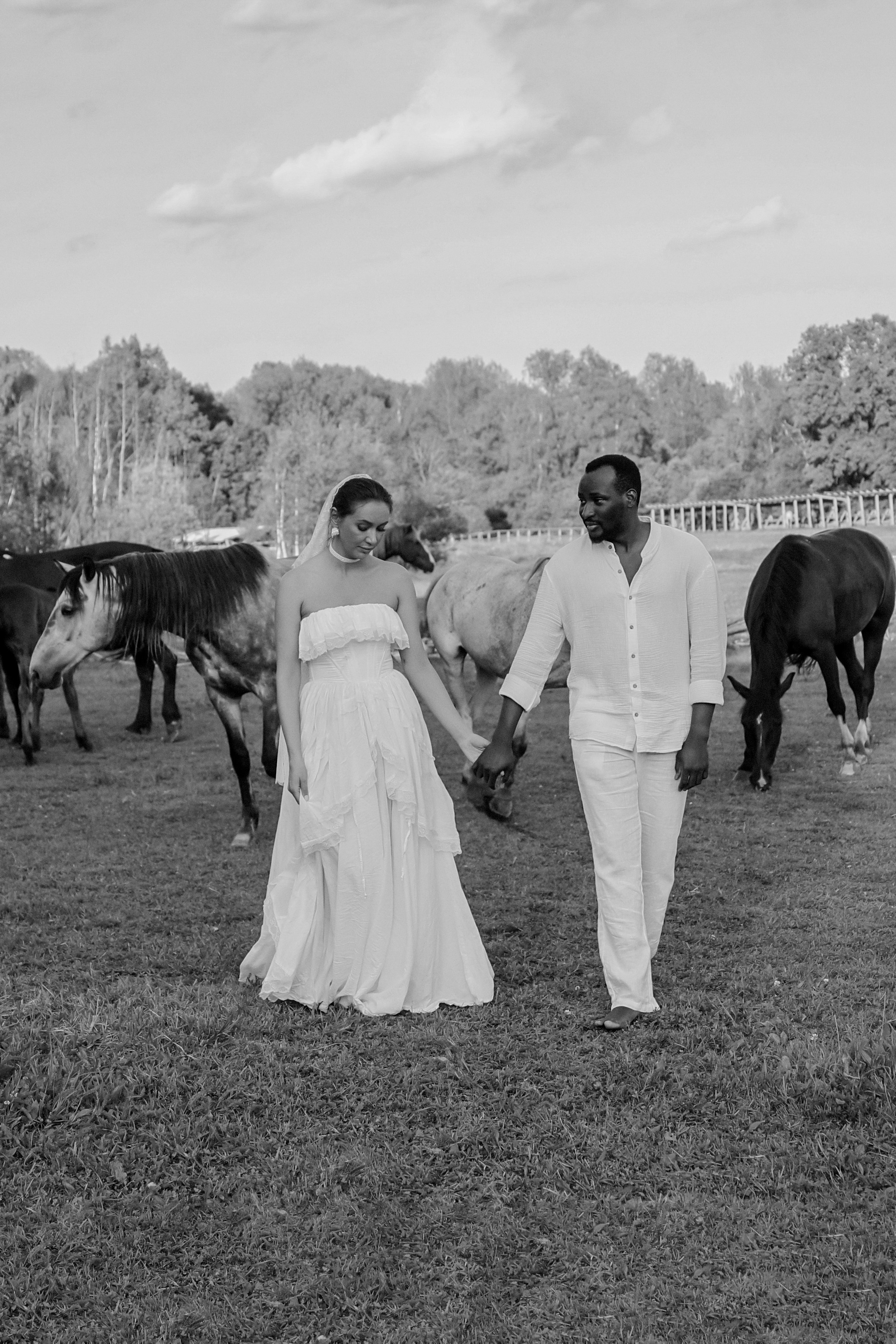 Кристафле и Олеся. Свадебный, репортажный, фотограф Москва и Московская область