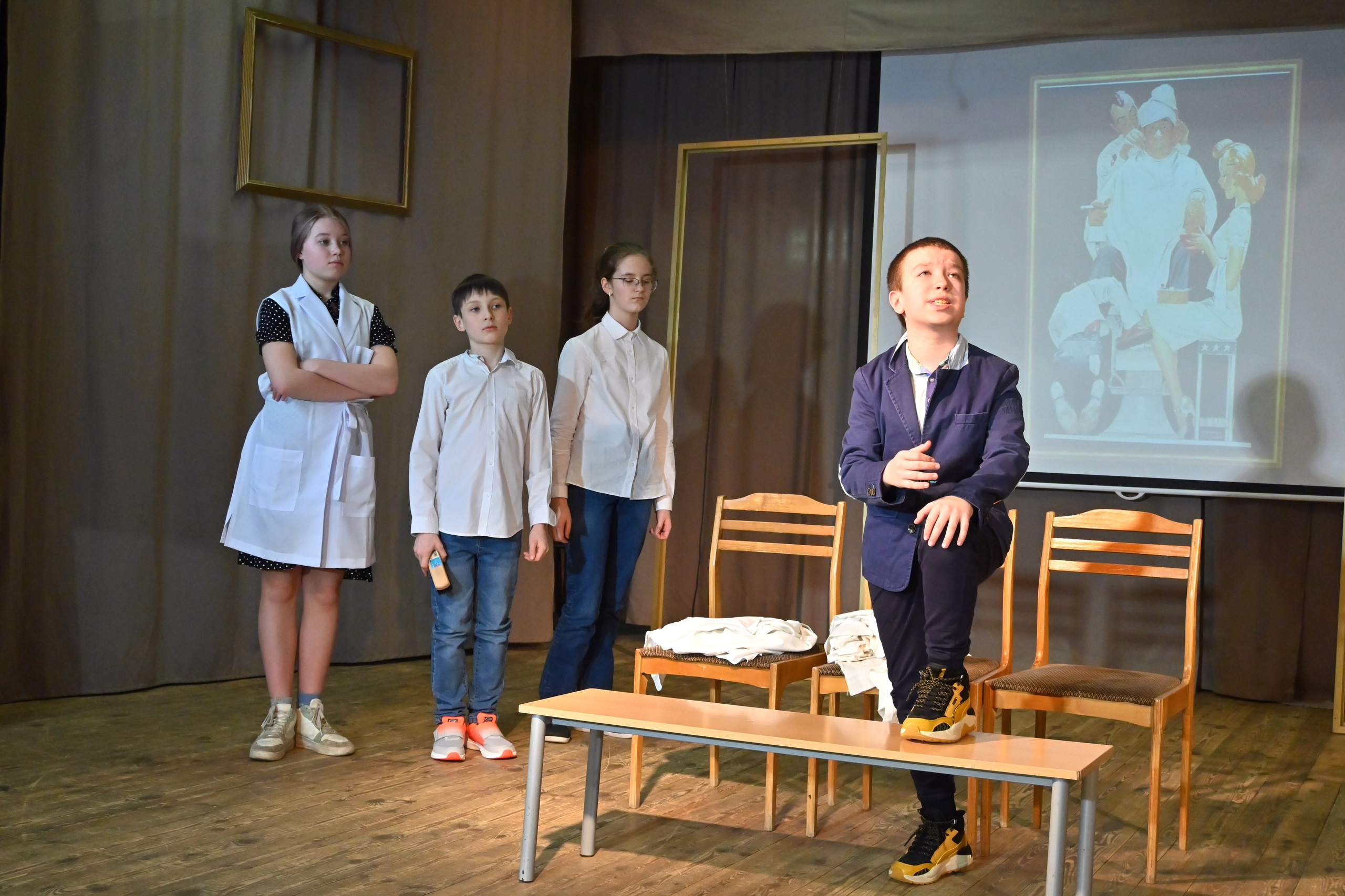 Юные театралы 09.02.2024. Профессиональный фотограф в Москве Алёна Котова