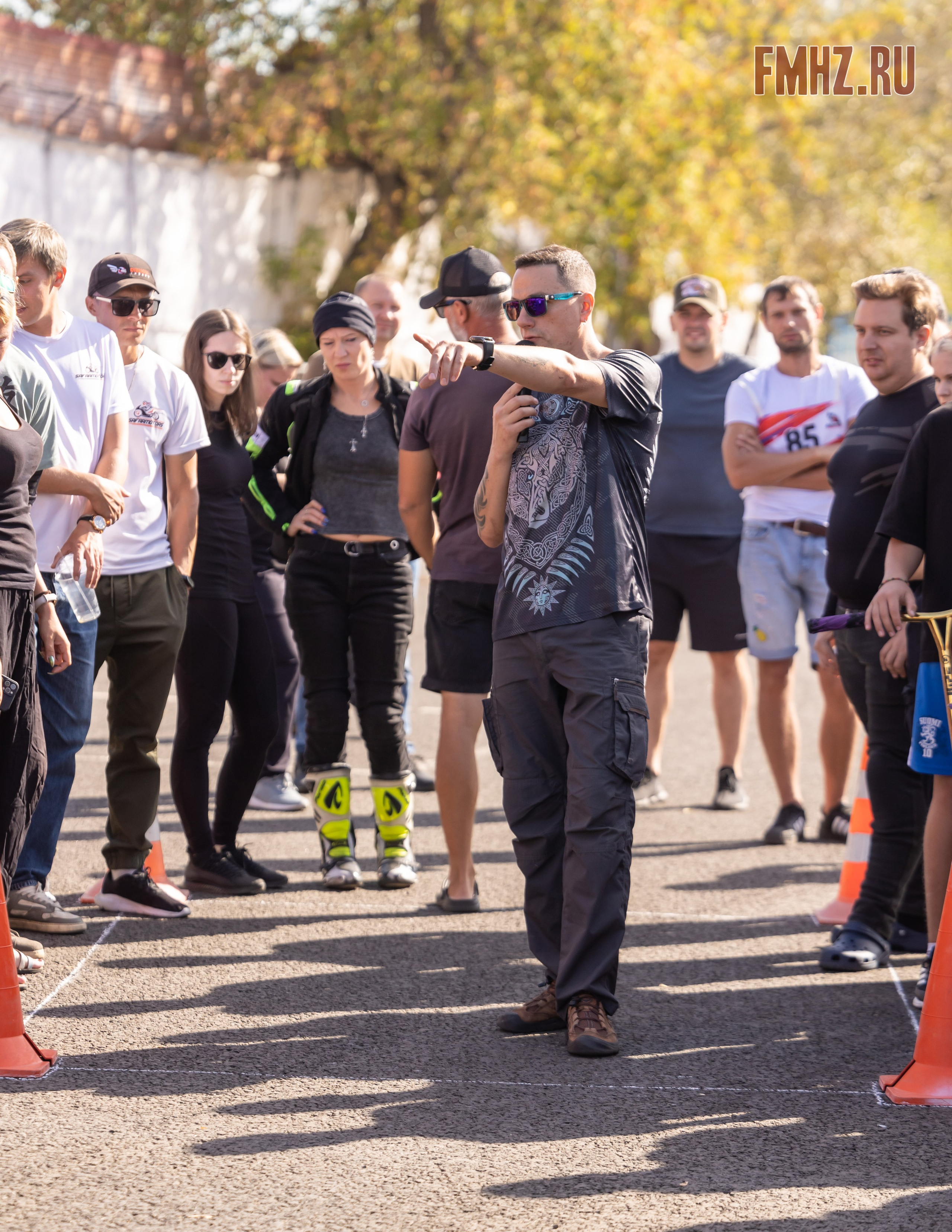 Соревнования по мотоджимхане на площадке Мосгортранс 15.09.2024. Фотограф Владимир Охрименко