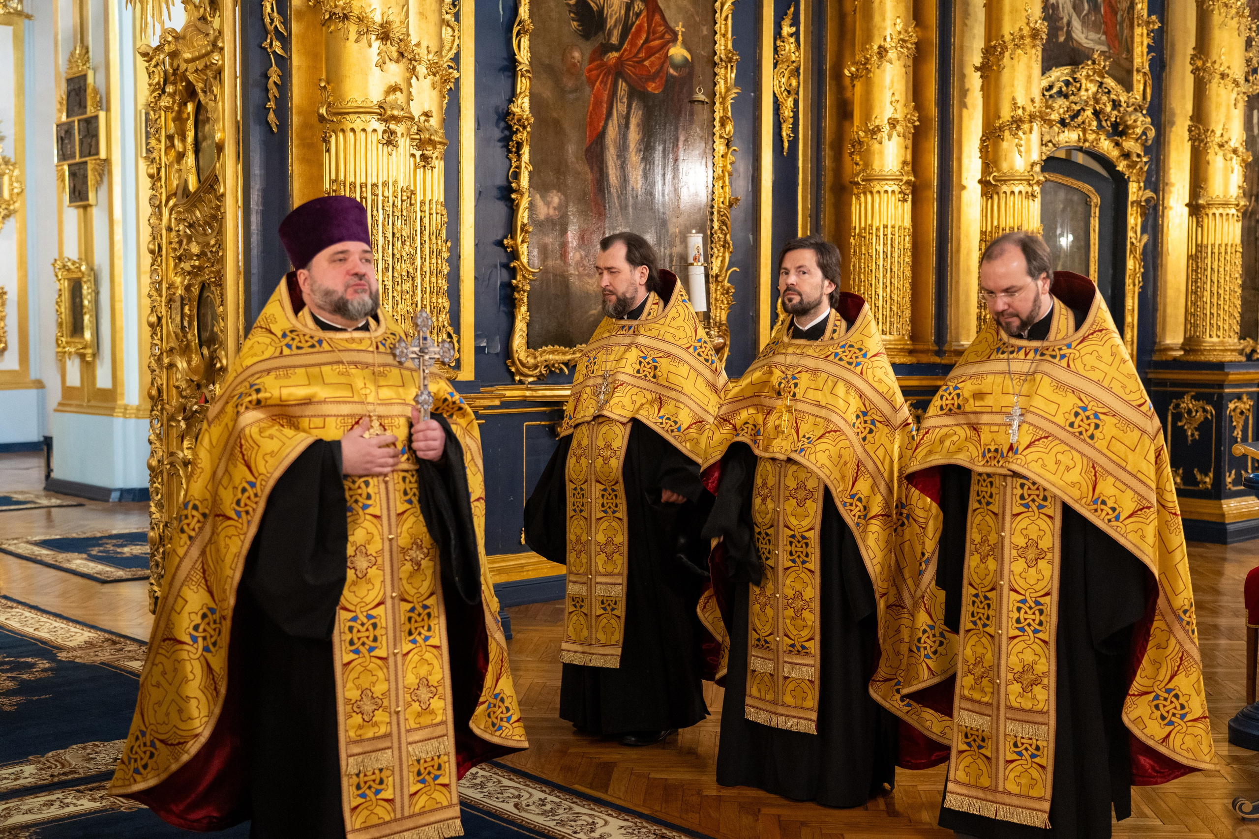 Вечерня. Молебен на Новый год. НИКОЛО-БОГОЯВЛЕНСКИЙ МОРСКОЙ СОБОР