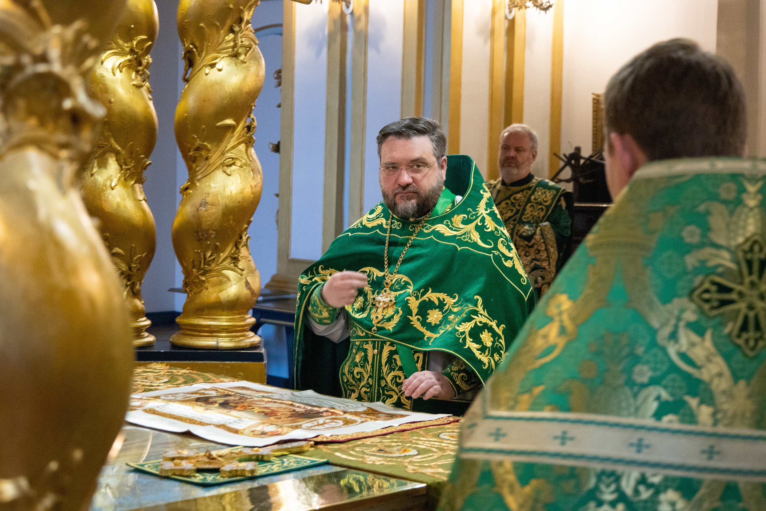 ДЕНЬ СВЯТОЙ ТРОИЦЫ. ПЯТИДЕСЯТНИЦА. НИКОЛО-БОГОЯВЛЕНСКИЙ МОРСКОЙ СОБОР