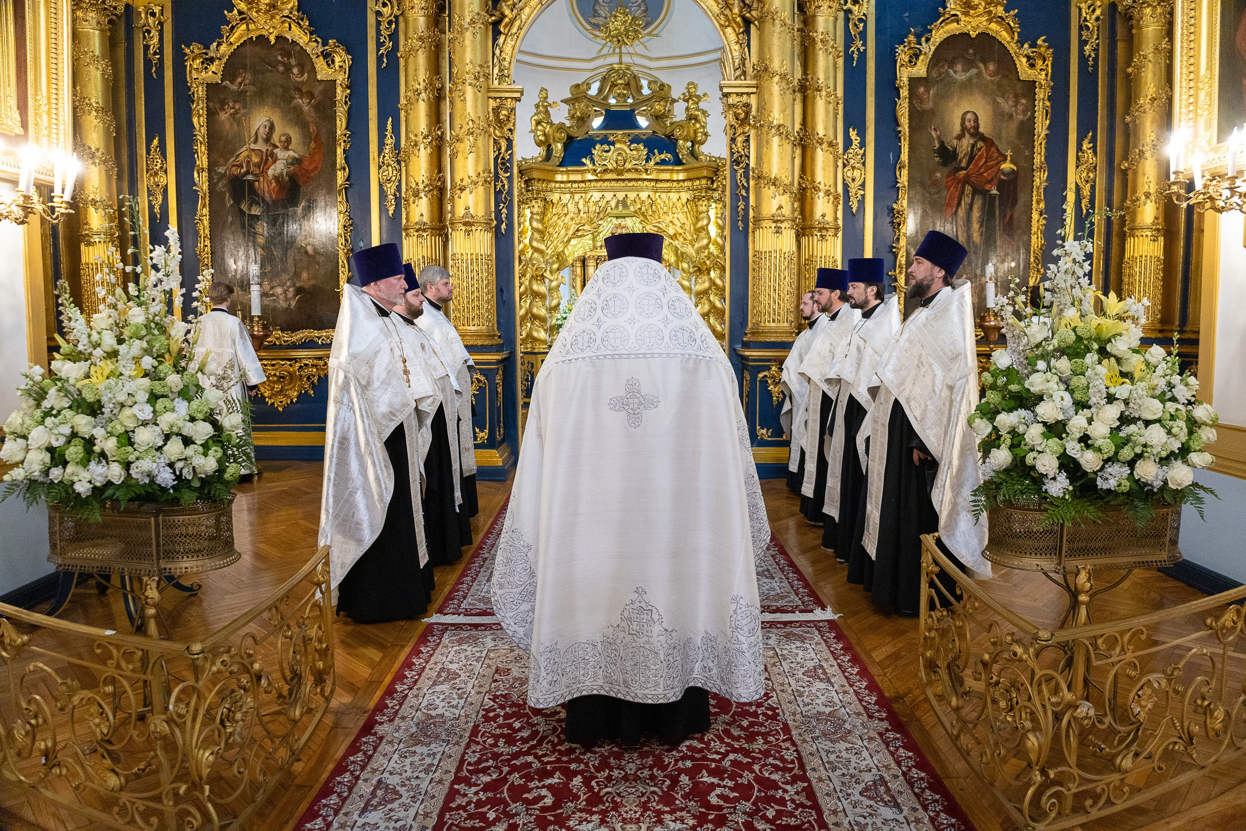 ВСЕНОЩНОЕ БДЕНИЕ В КАНУН ПРАЗДНИКА ВОЗНЕСЕНИЯ ГОСПОДНЯ. НИКОЛО-БОГОЯВЛЕНСКИЙ МОРСКОЙ СОБОР