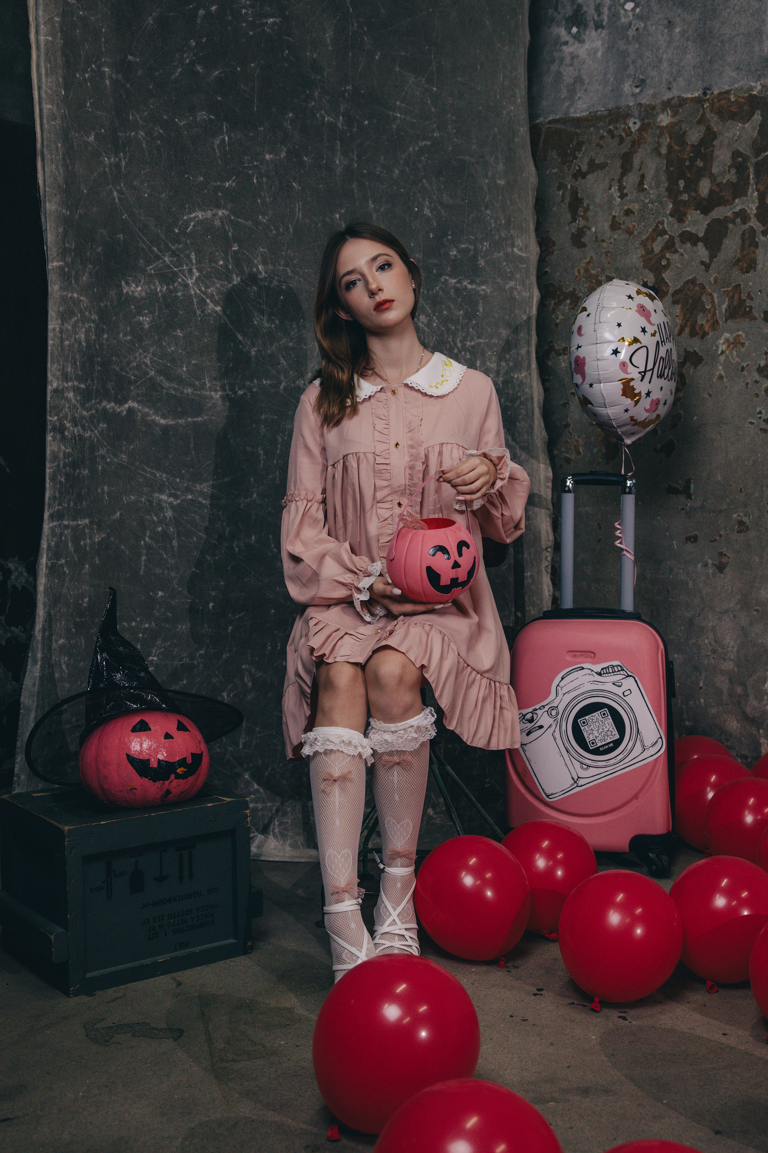 Фотосъемка на Хэллоуин. Фотограф в Санкт-Петербурге Вагнер Юлия
