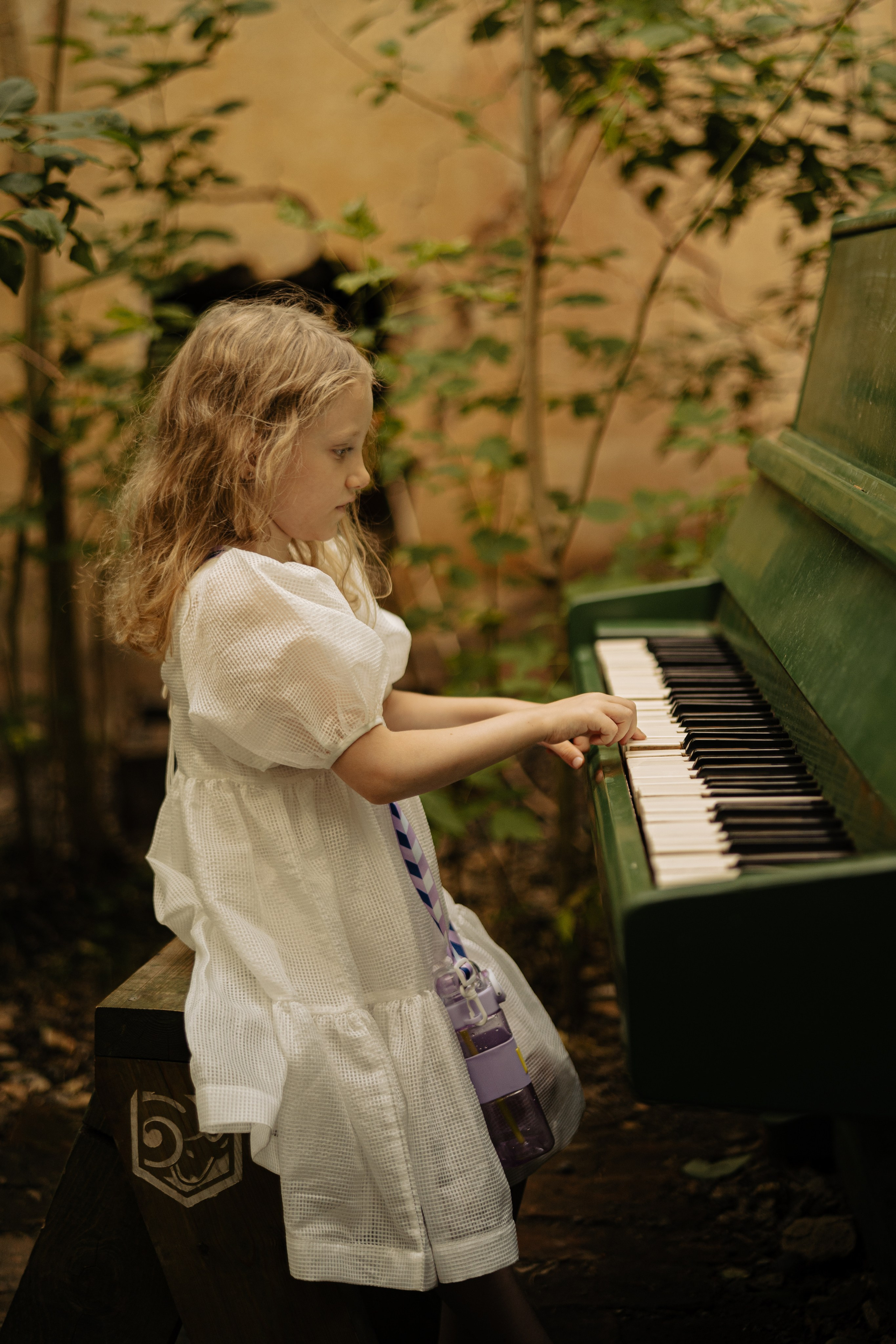Девочка и пианино. Фотограф Мария N Екатеринбург