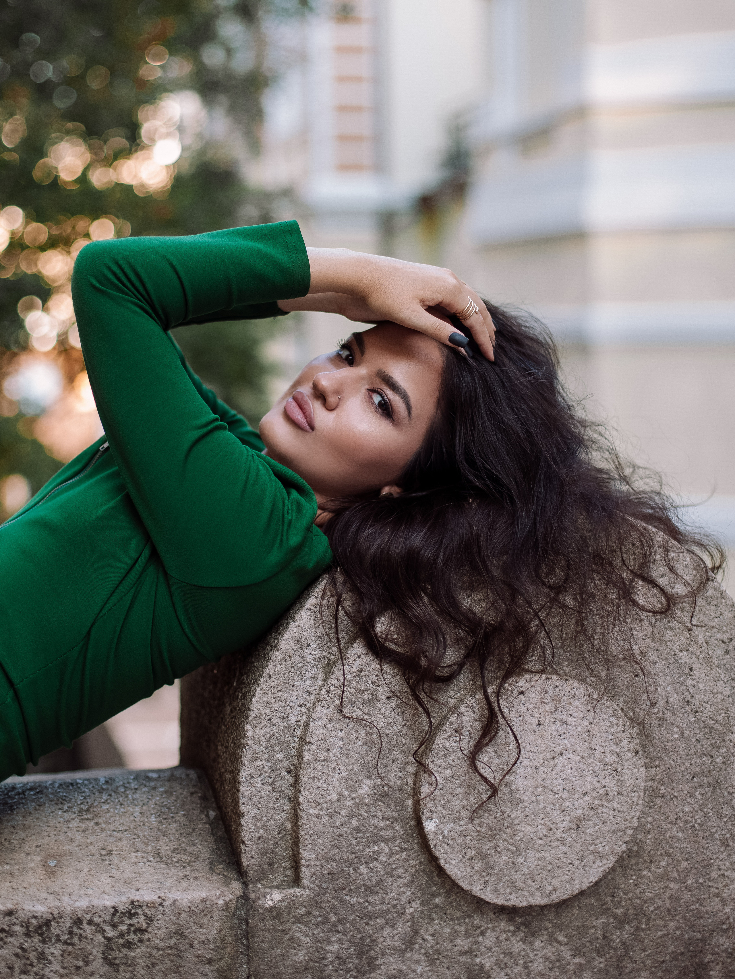 Даша с лимонами. Фотограф в санкт-Петербурге Макиенко Анастасия