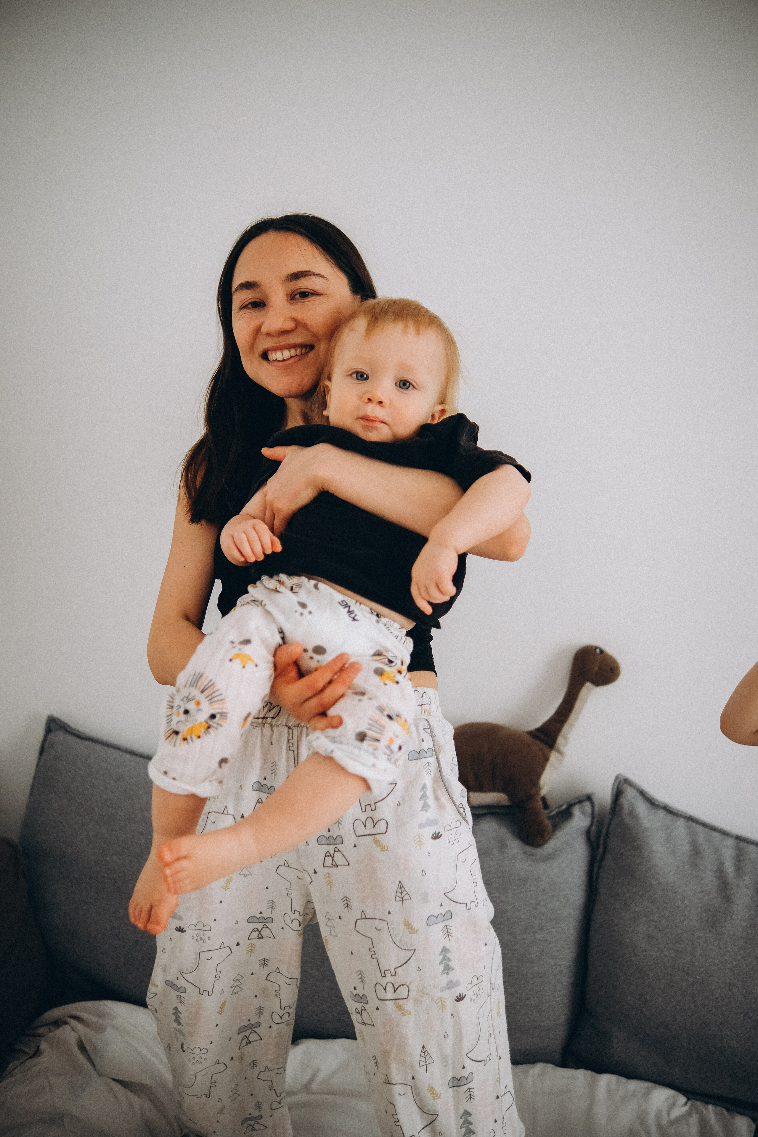 У Ирины дома. Семейный детский ньюборн фотограф в Москве Марта Петрова