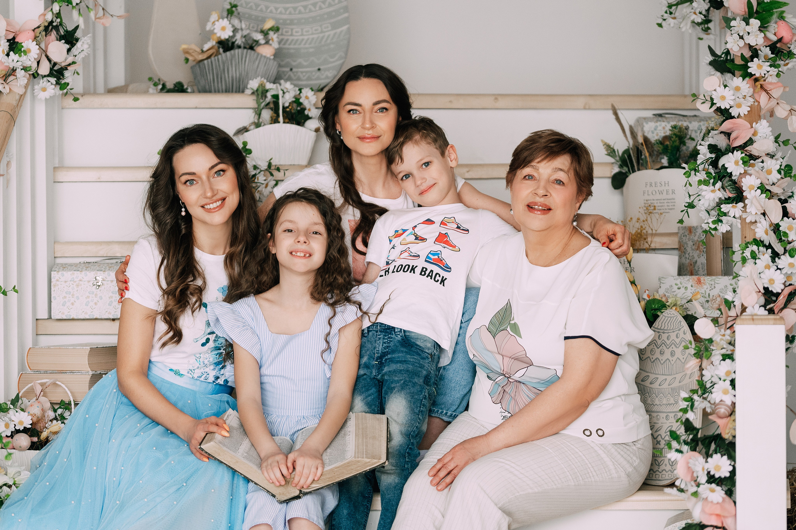 Семейный светлый день. Свадебный и студийный фотограф Ирина Котикова