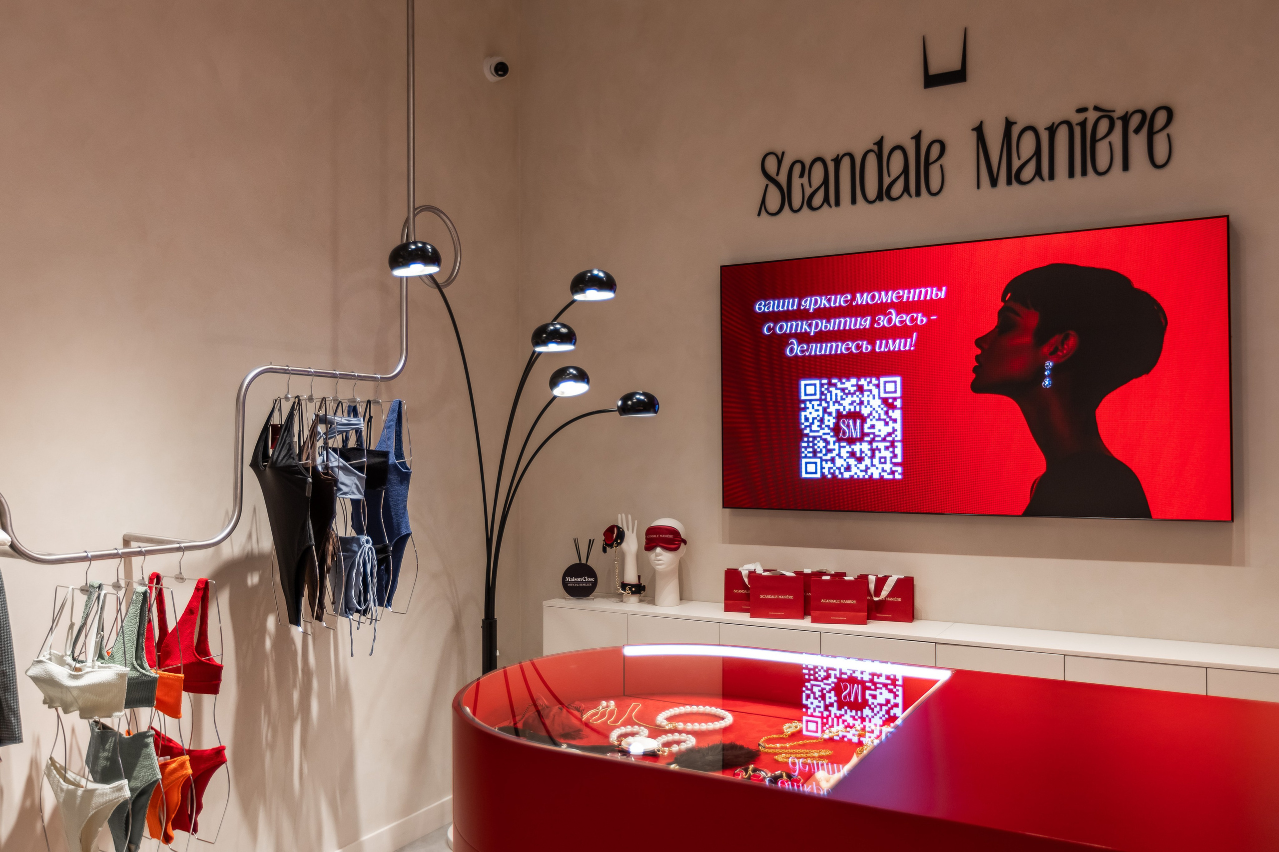 «Scandale Maniere» бутик нижнего белья в Афимолл сити, г. Москва. NesterovaMaria.ru