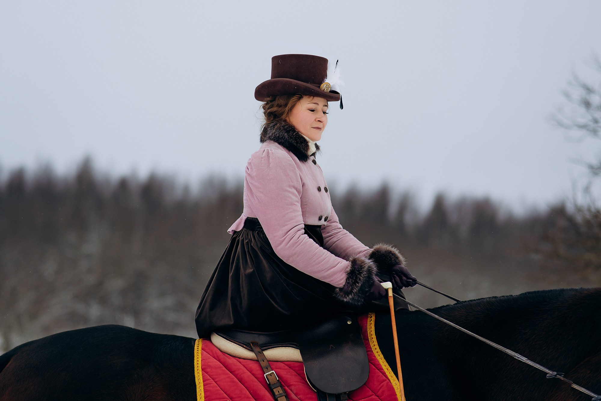 Фотосессия с лошадью в историческом образе. Свадебный и репортажный фотограф в Ярославле Евгений Сальников