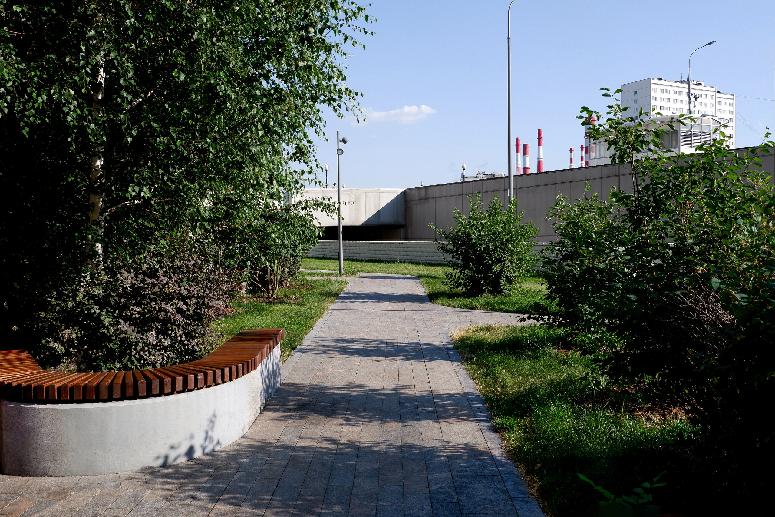 Благоустройство Ленинского проспекта. Михаил Мулач | Архитектурный фотограф