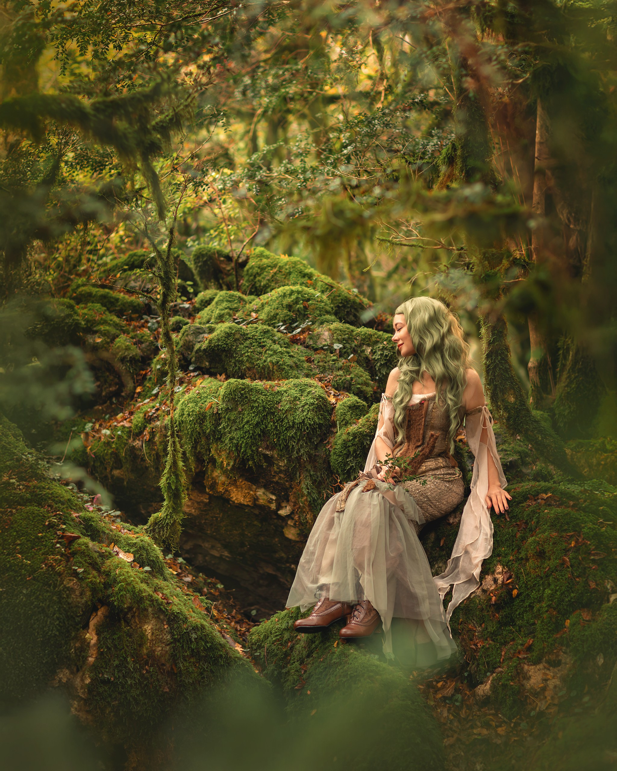 Лесная фея. Детский и семейный фотограф Елена Михайлова в Москве