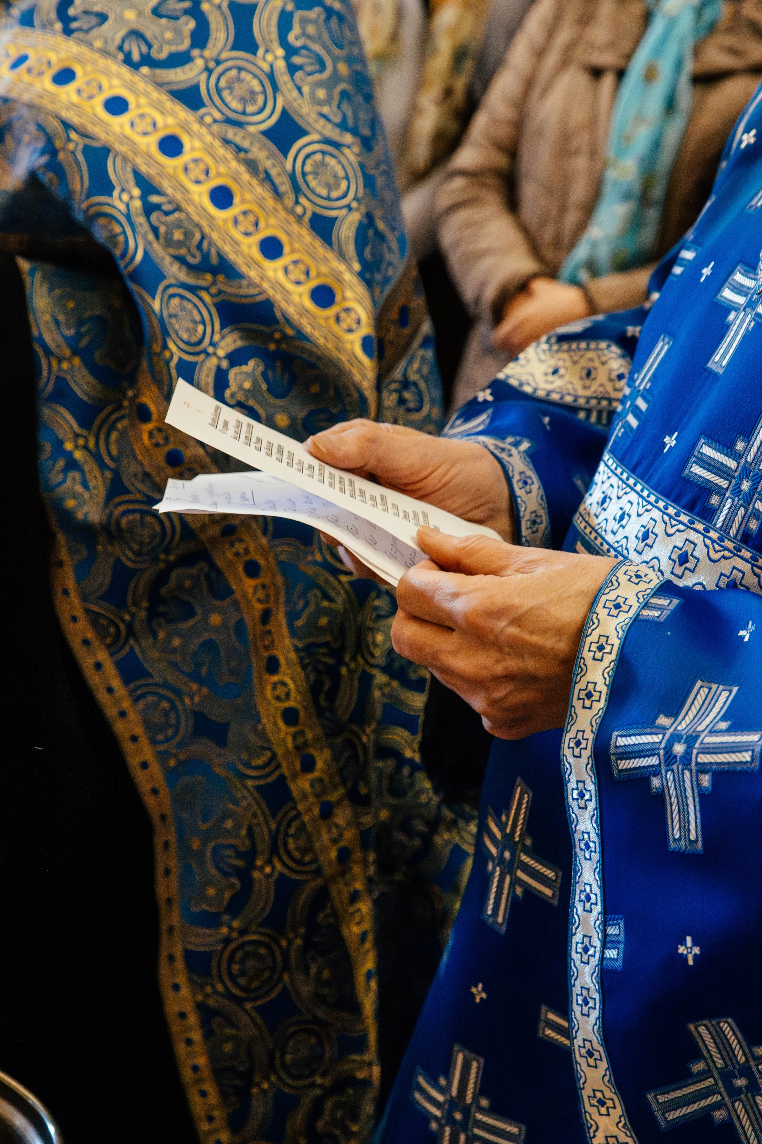 Литургия в храме иконы Божией Матери «Живоносный Источник» в Царицыне. Фотограф Москва Валерия Веденина