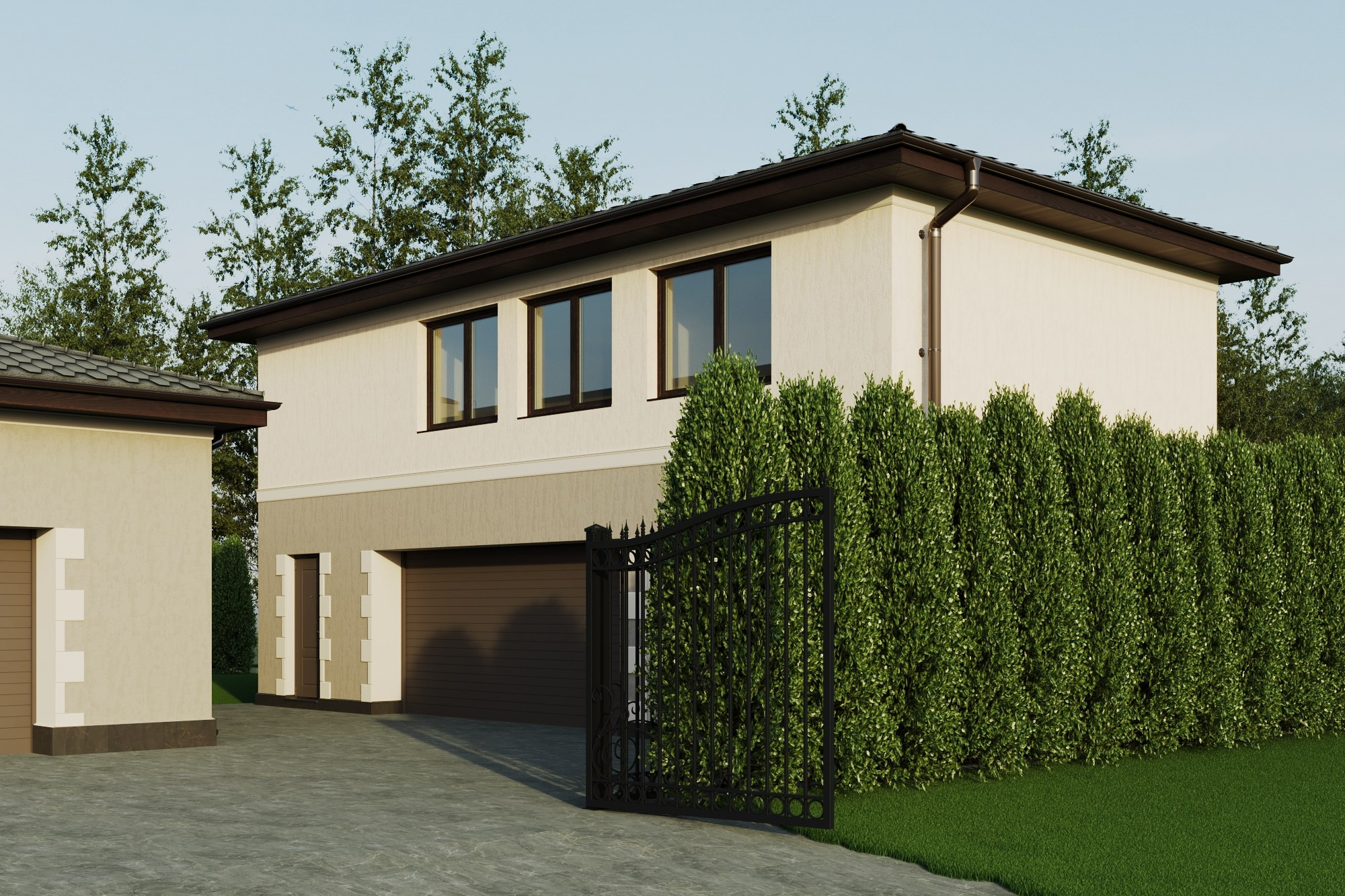 Экстерьеры. 3D-визуализация интерьеров и мебели | Larionova.vis — для студий и дизайнеров