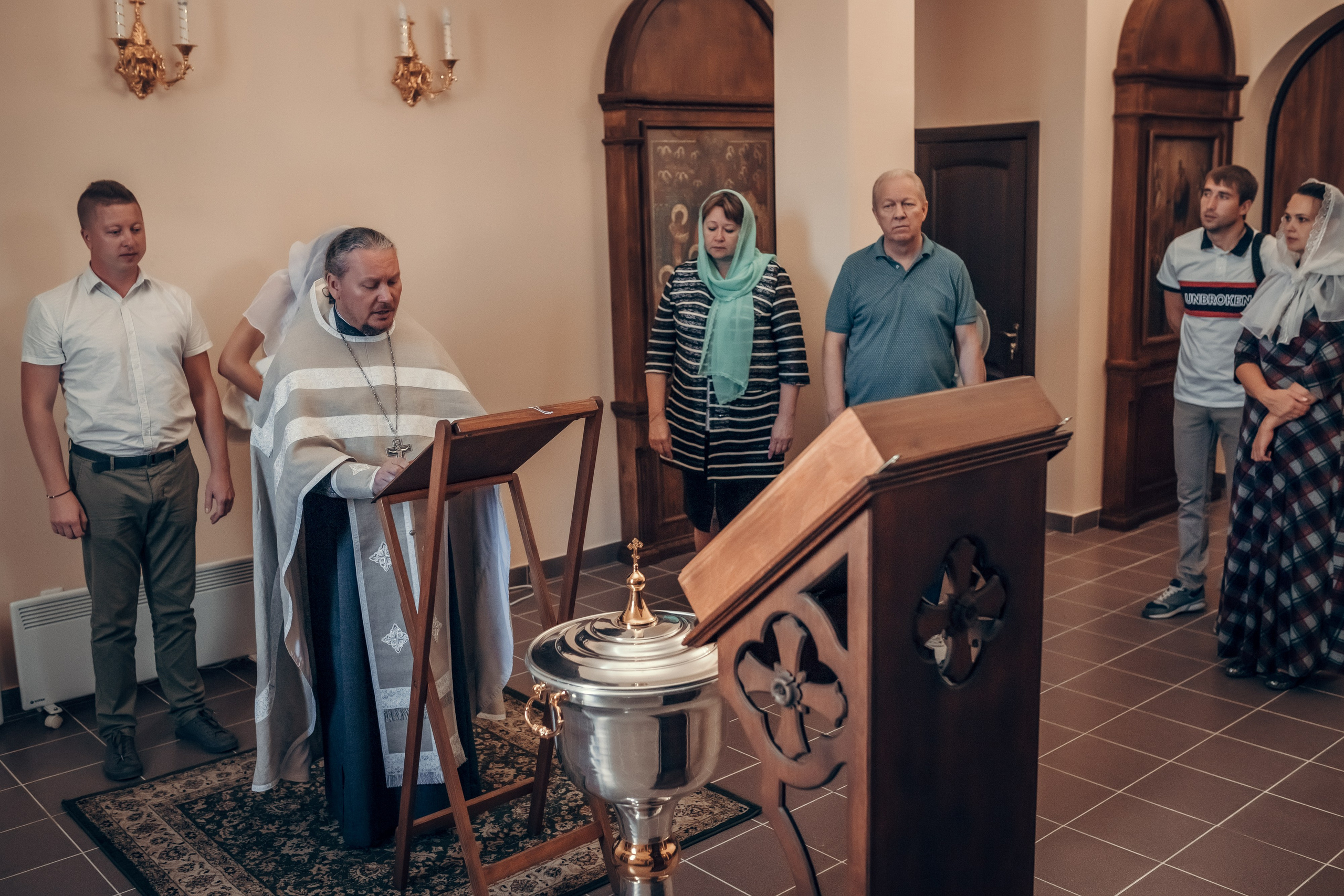 Храм в честь Владимирской иконы Божией Матери (город Кстово). Екатерина Крапивина фотограф церковных Таинств в Нижний Новгороде