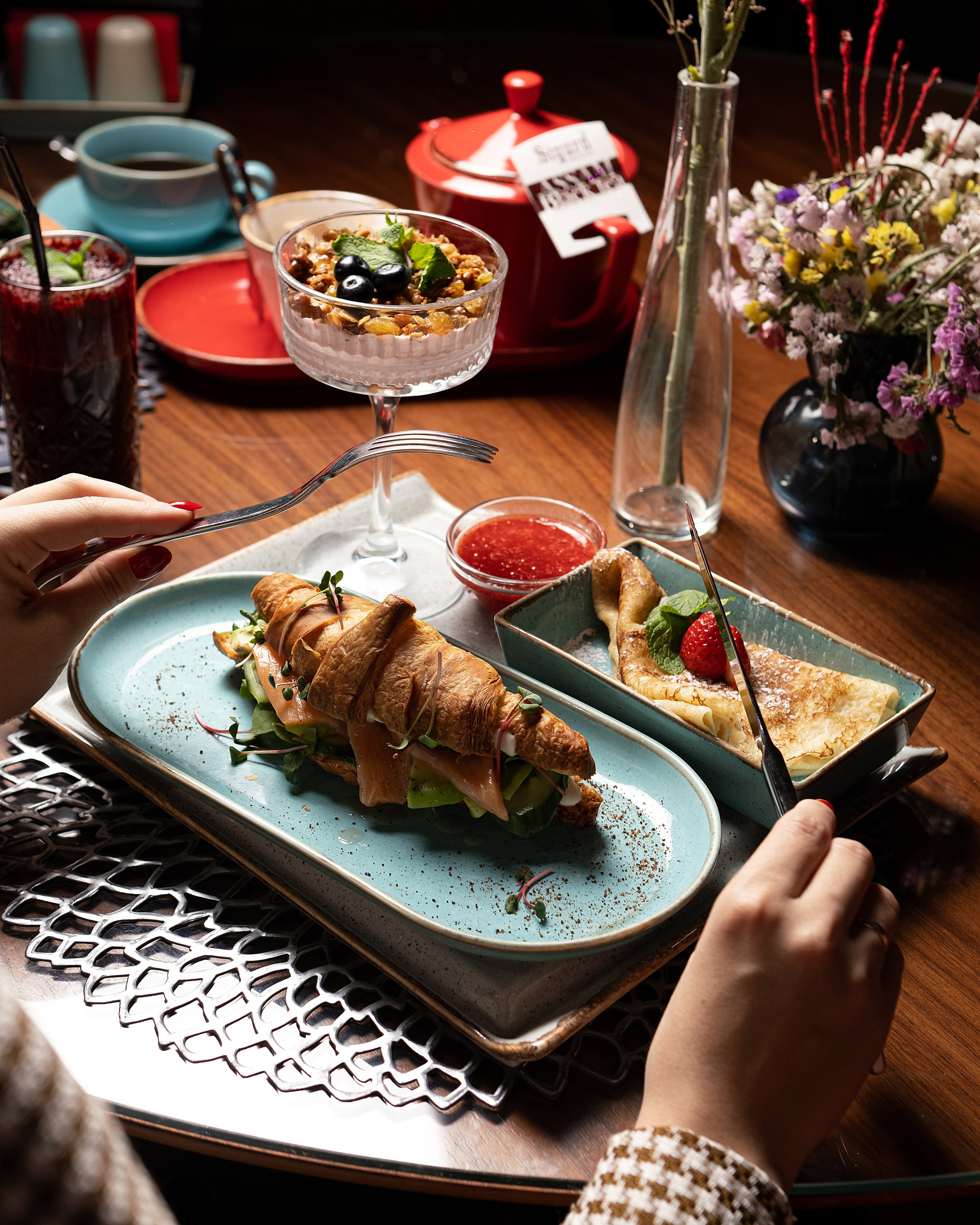 Контент и еда. Фотограф Артём Рауэр