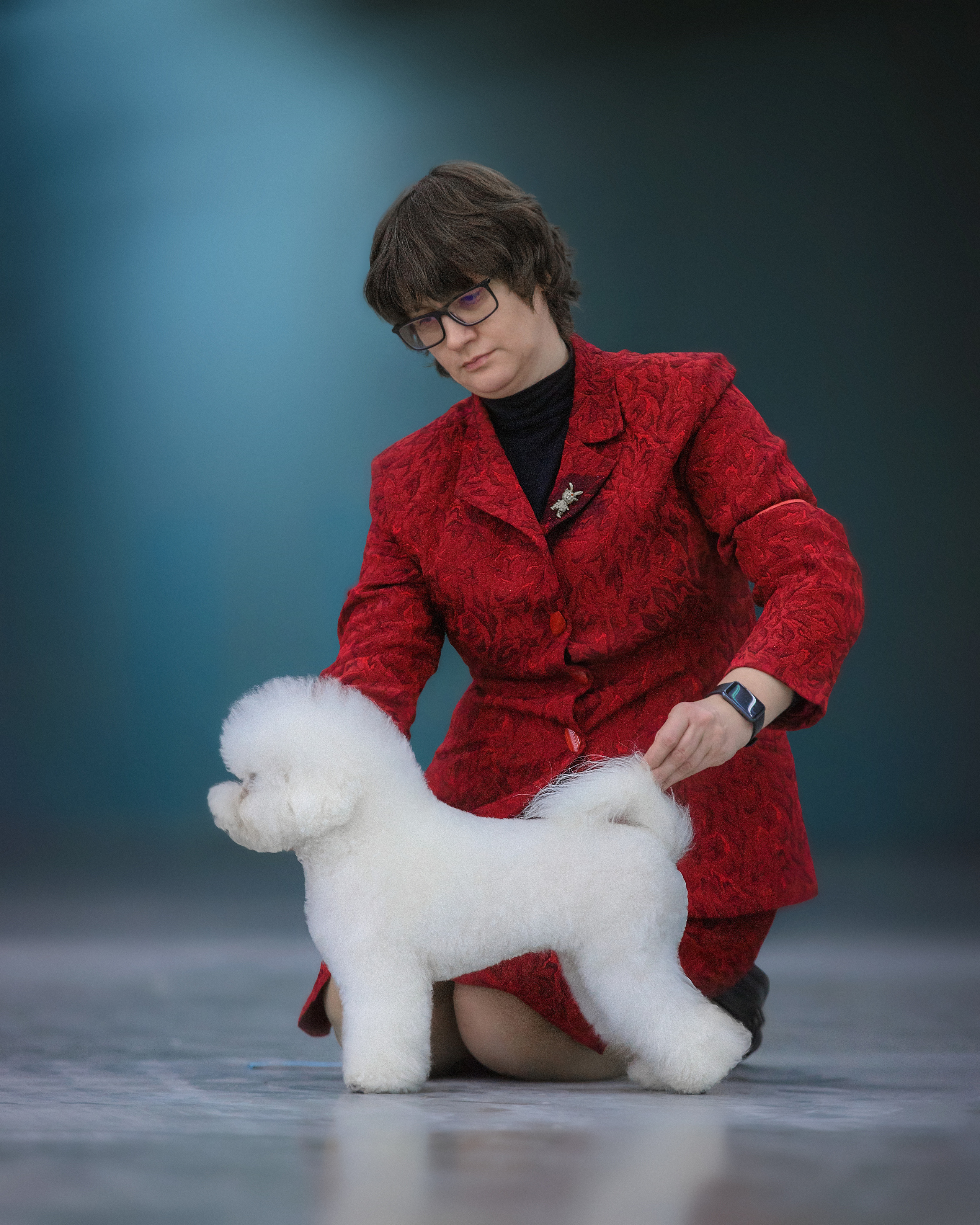 Фотограф на выставке, фотограф анималист