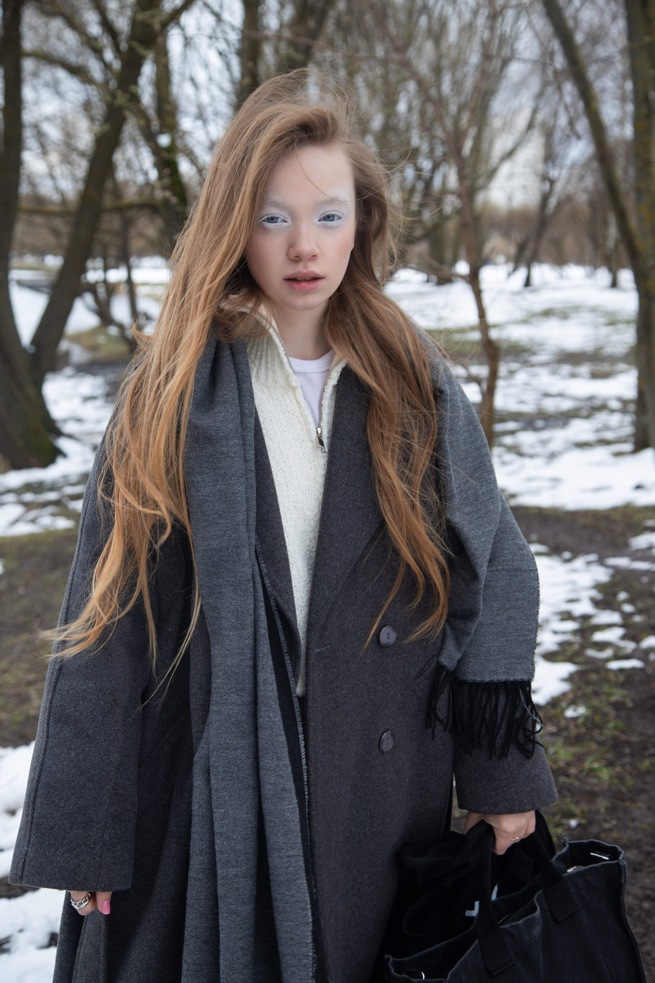 Фотосессия для Татьяны в весеннем парке. Портретный фотограф в Москве Антонина Коршунова