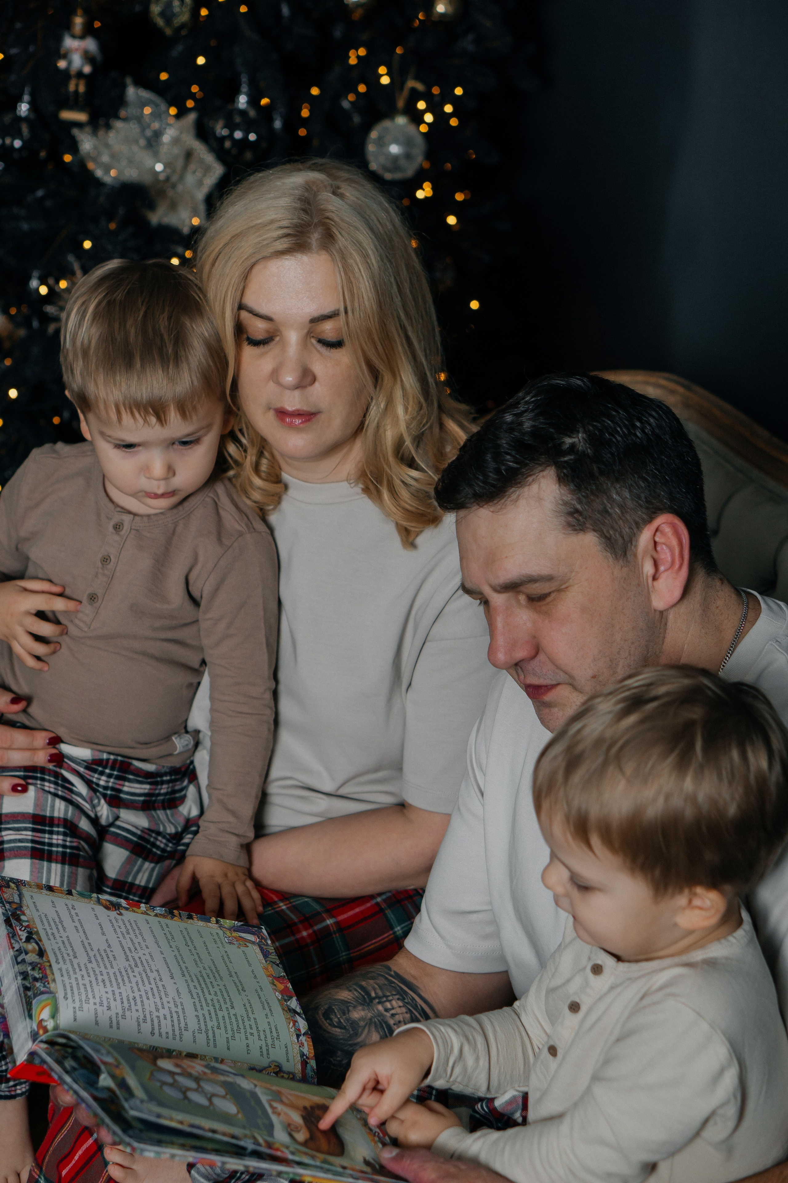 Новогодняя семейная съемка. Фотограф в Санкт-Петербурге, Григорьева Светлана: от портрета до предметной съёмки