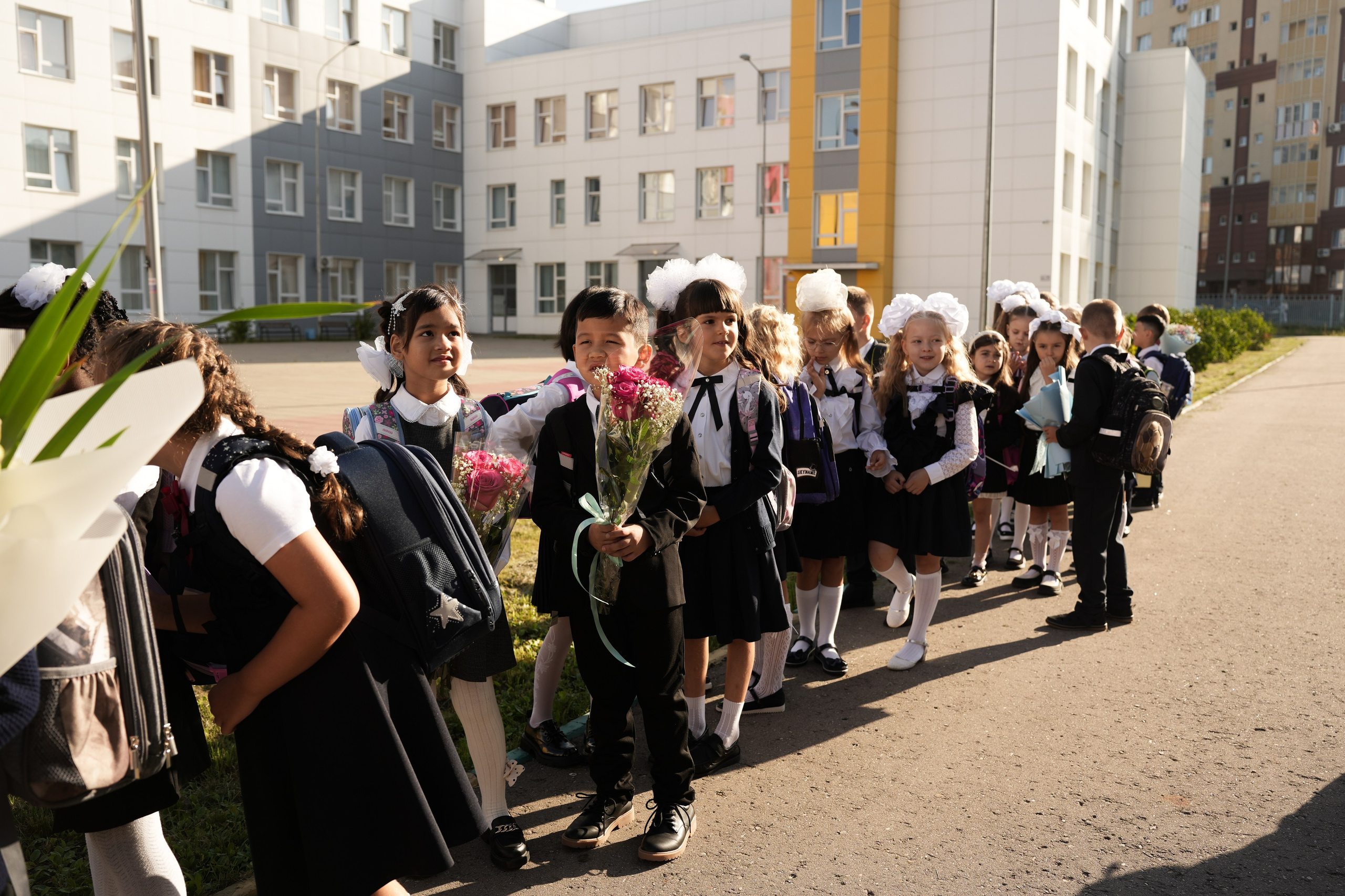 Школьная Линейка 1 класс. Свадебный и семейный видеограф в Москве Гера Филатов