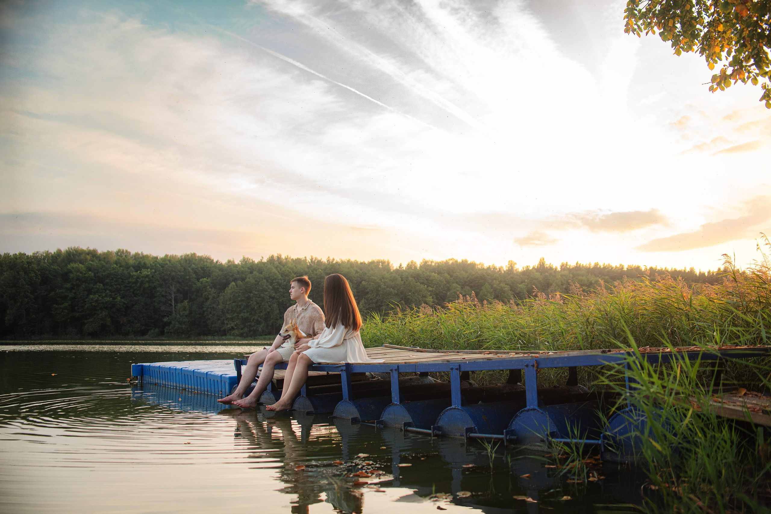 Саша, Оксана и Барни — 25.08.2024. Фотограф — Анималист | Анна Абрамова