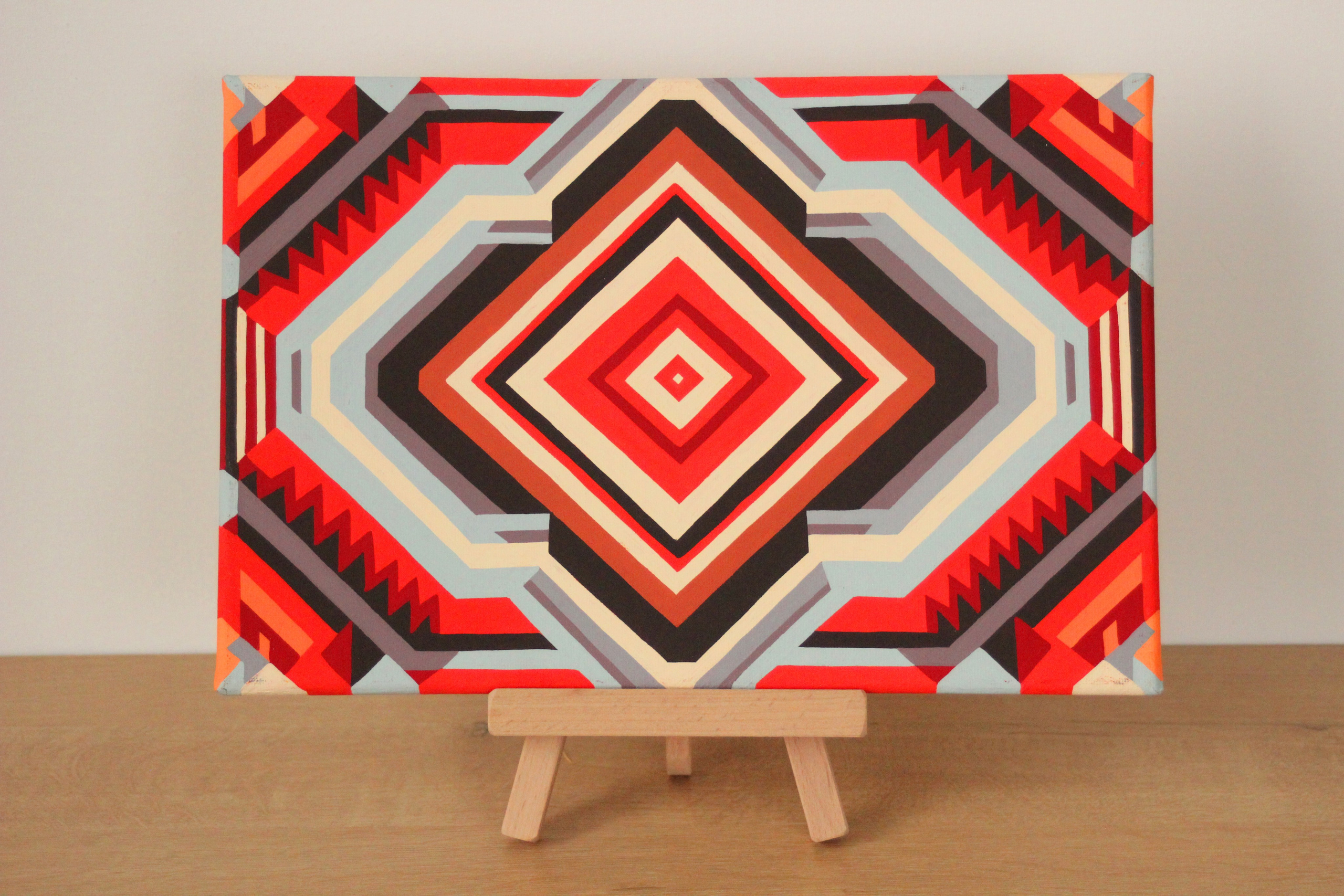 УТРО холст, темпера, гуашь 20х30 2024 г 6.000 р