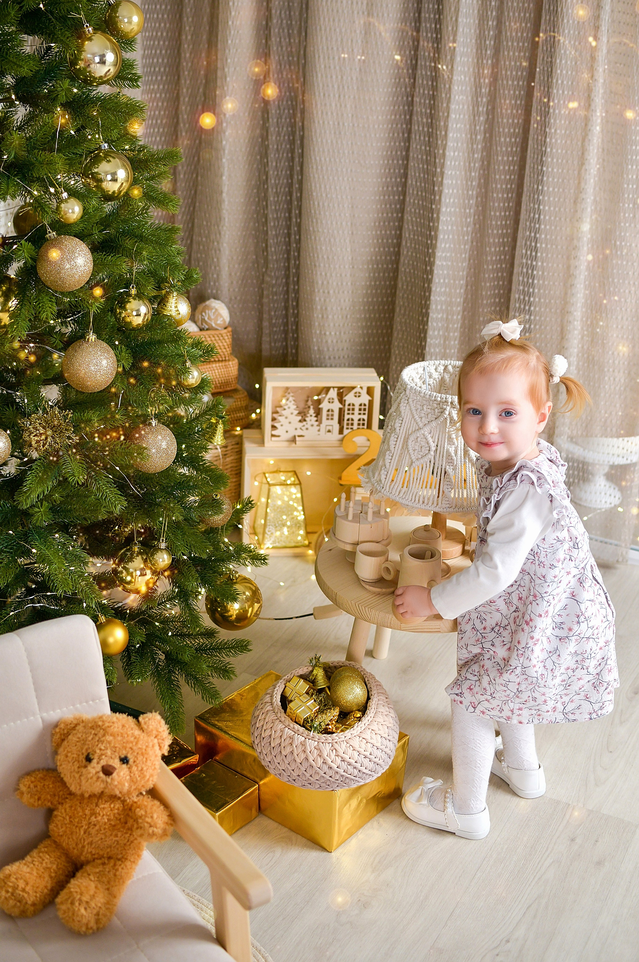 Новогодняя семейная фотосессия в Краснодаре 2023-2024. Фотограф новорожденных Краснодар Малышенко Надежда