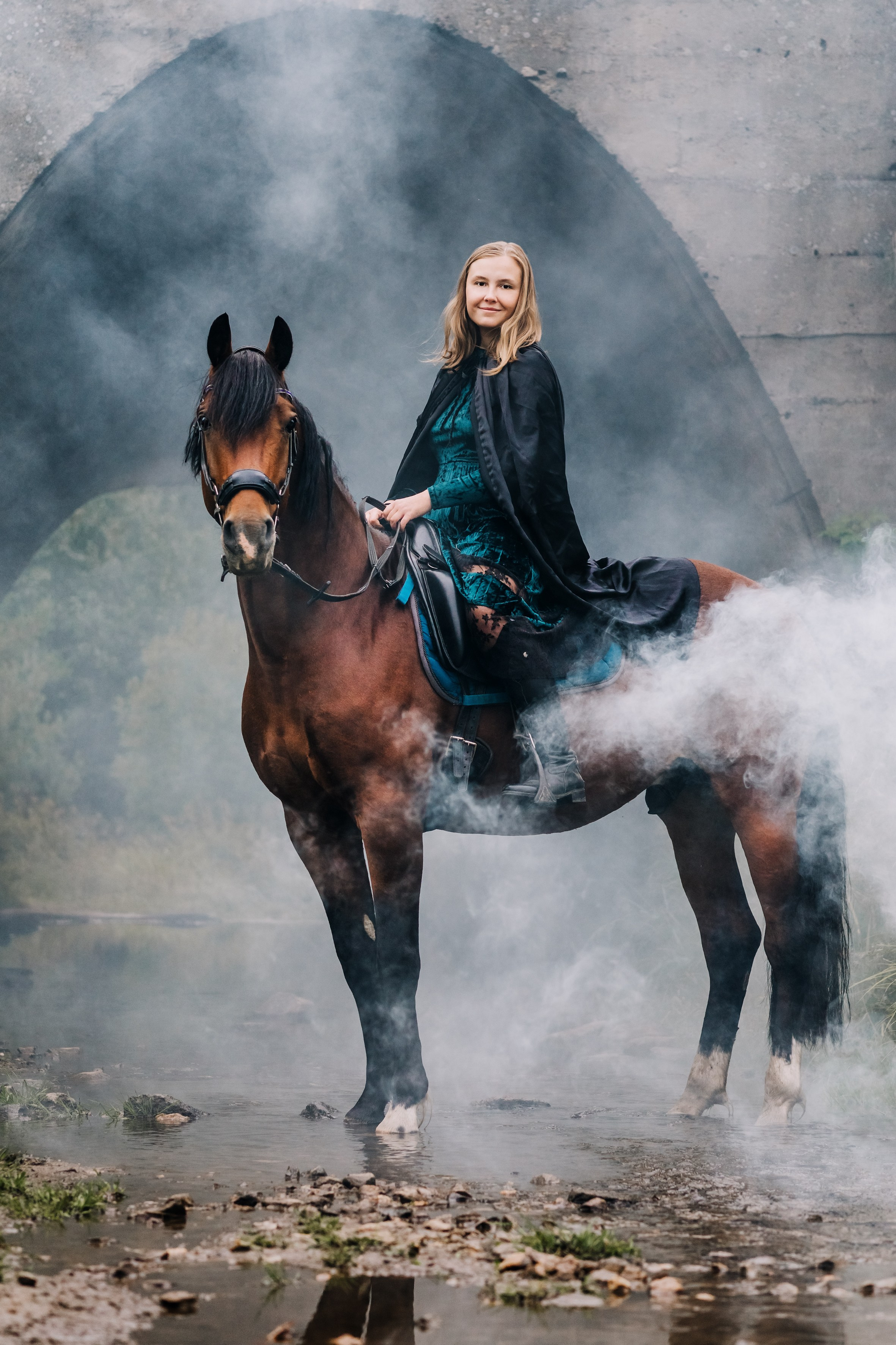 Life with horse. Saamill