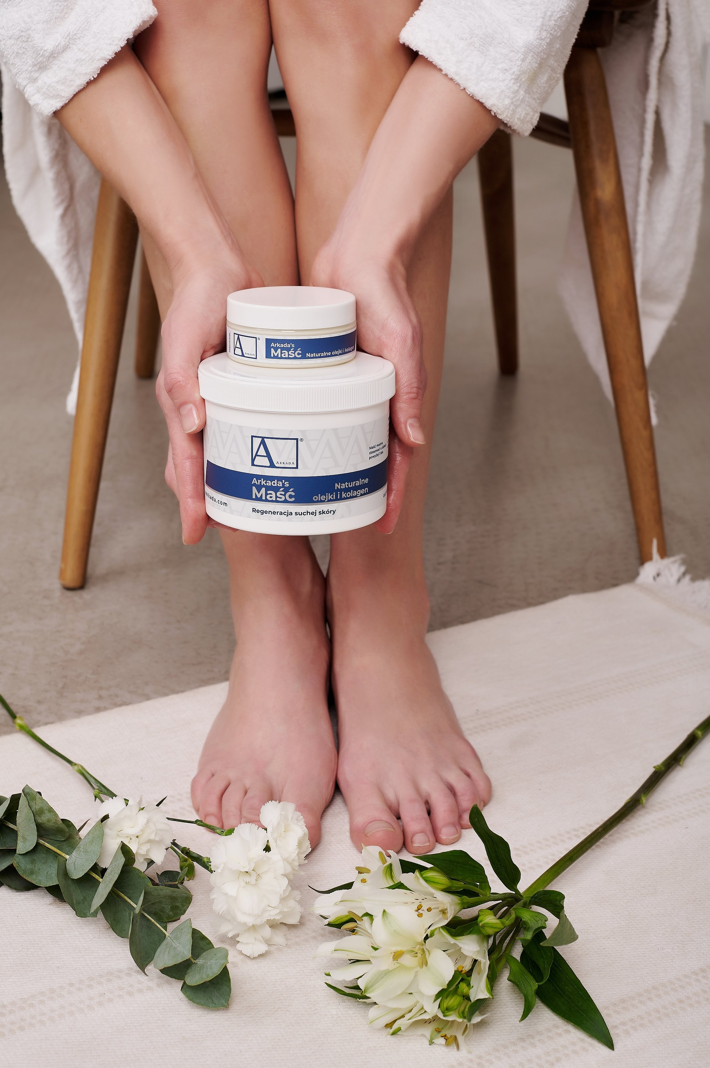 ARKADA — косметика для ног. Портретный фотограф в Санкт-Петербурге