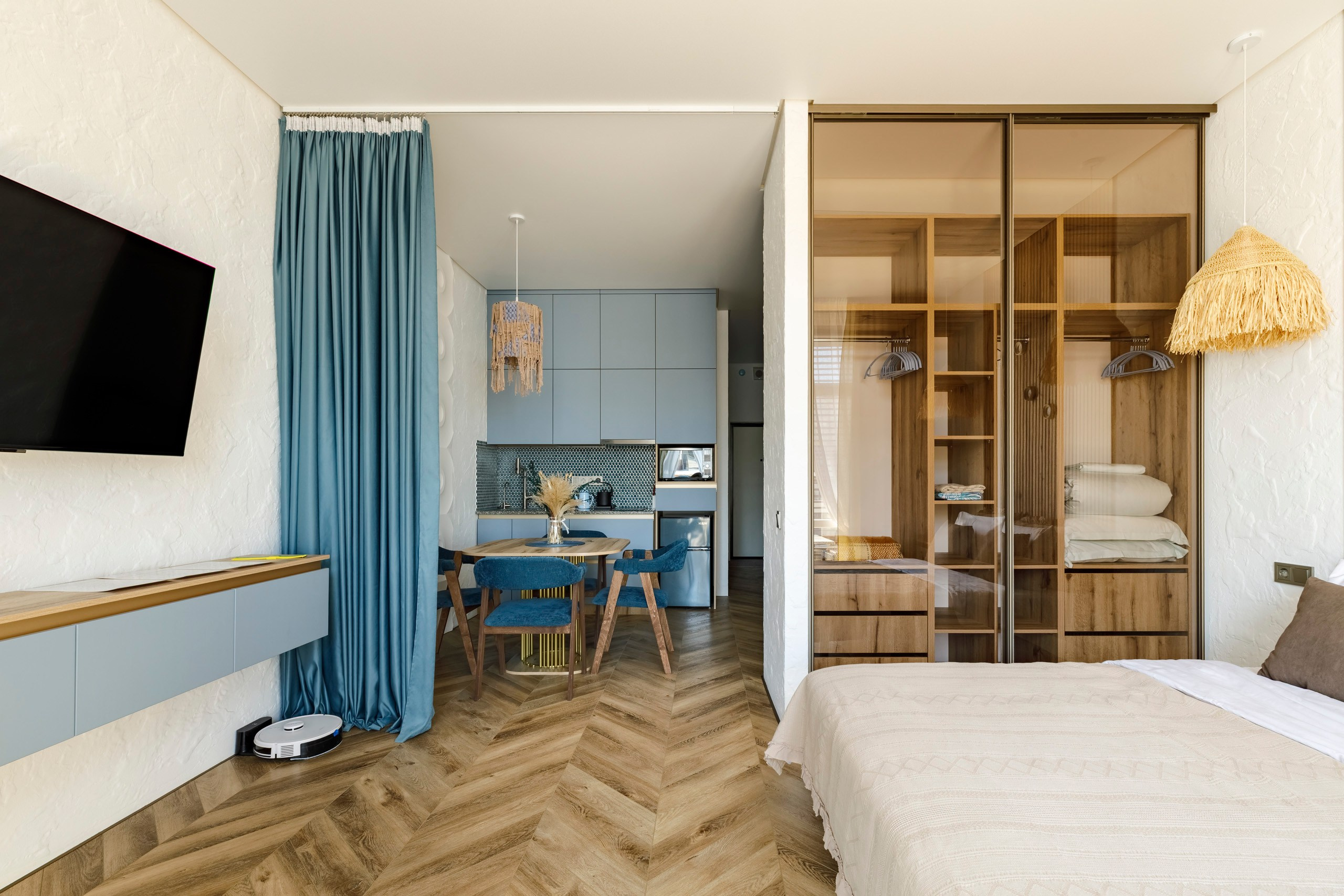 Судак. Апартаменты для суточной аренды. Atlas Apart-Hotel & SPA. Интерьерный фотограф Симонян Сергей в Крыму