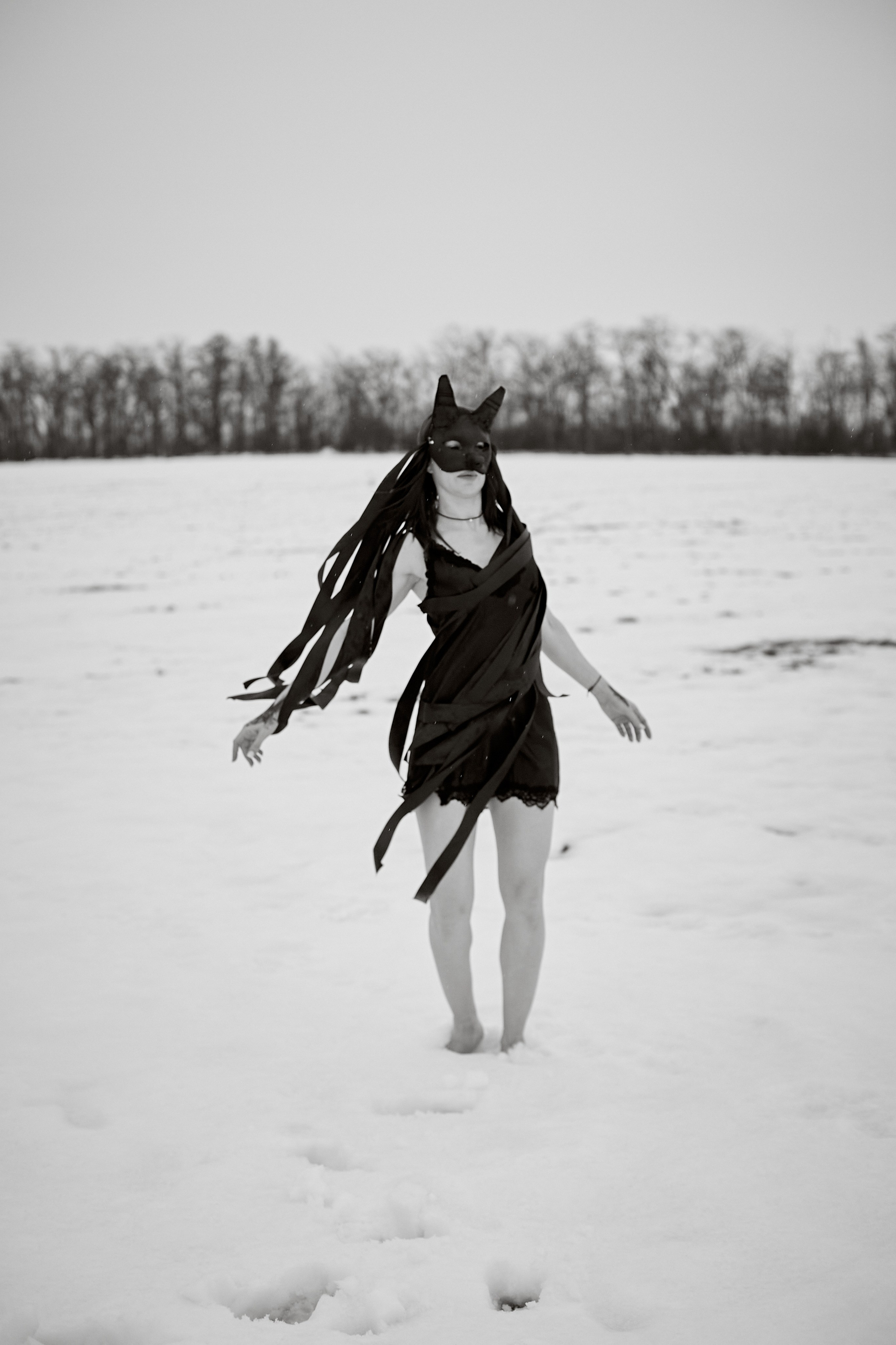 «Снежная волчица». Свадебный и креативный фотограф в ЮФО