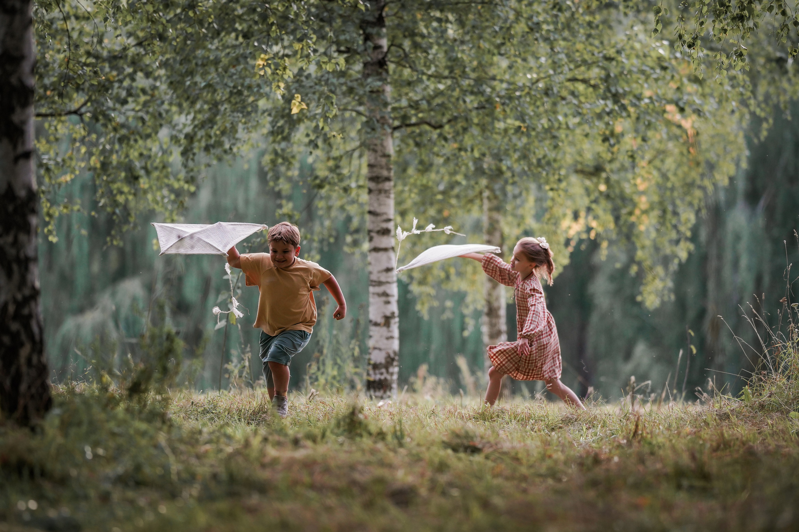 Воздушный змей. Семейный фотограф Ефремова Виктория