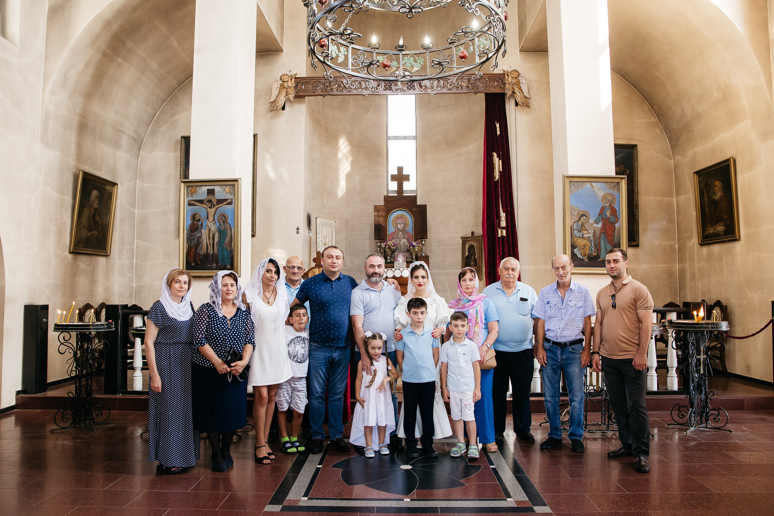 Армянская церковь. Свадебный и семейный фотограф в Краснодаре Илонна Ковалева