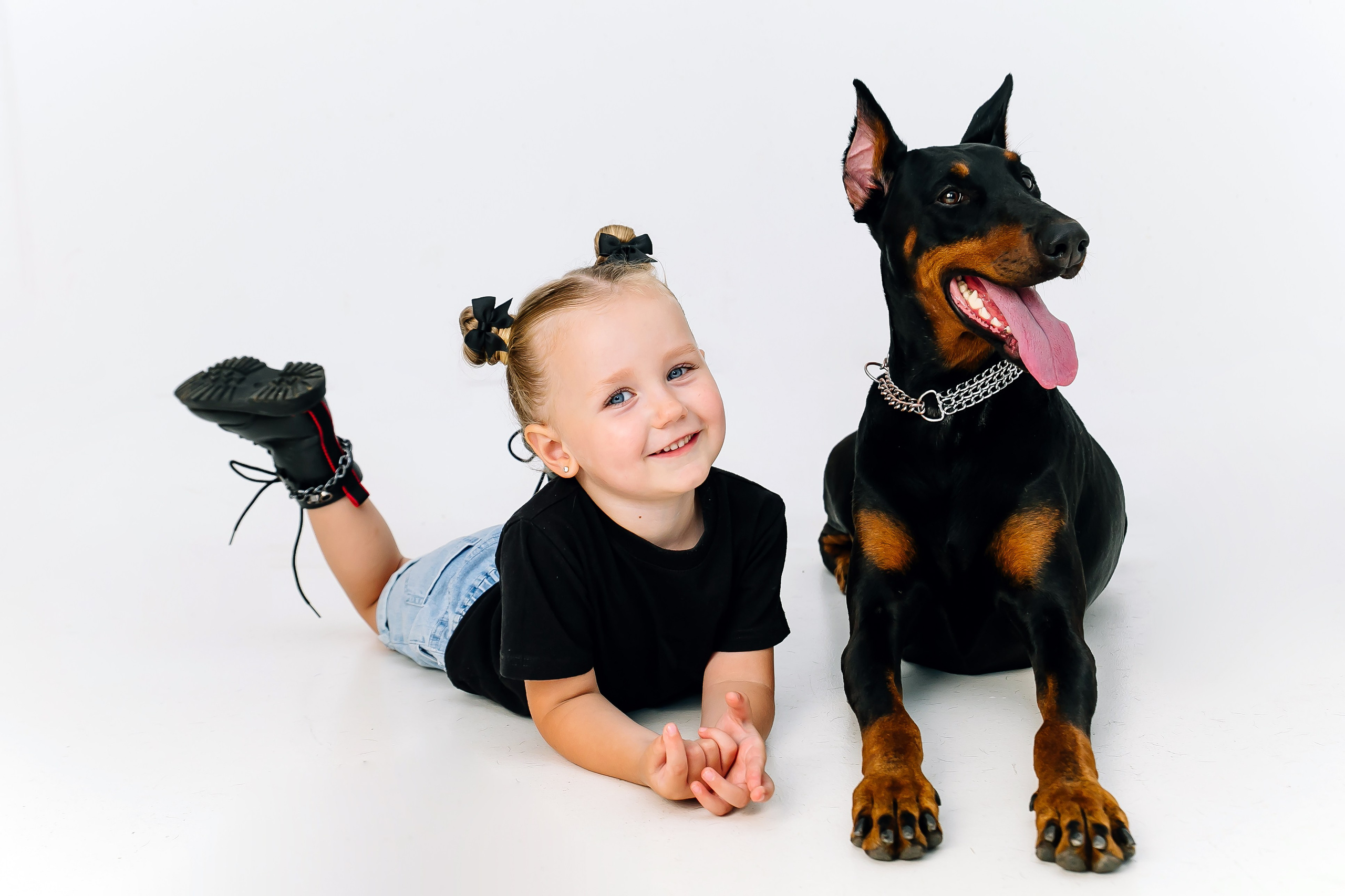 Фотопроект с доберманом. Свадебный и семейный фотограф в Краснодаре Илонна Ковалева