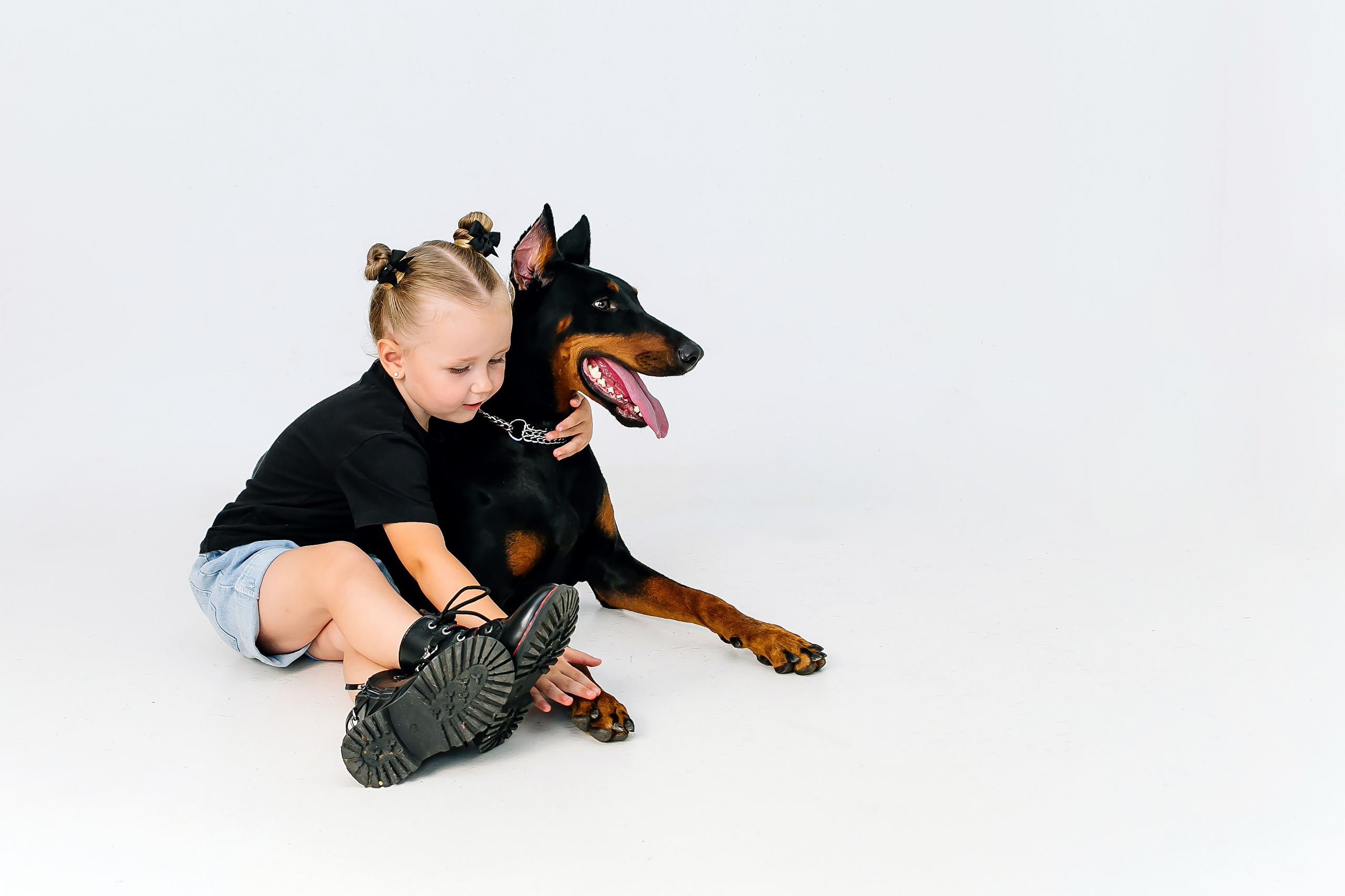 Фотопроект с доберманом. Свадебный и семейный фотограф в Краснодаре Илонна Ковалева