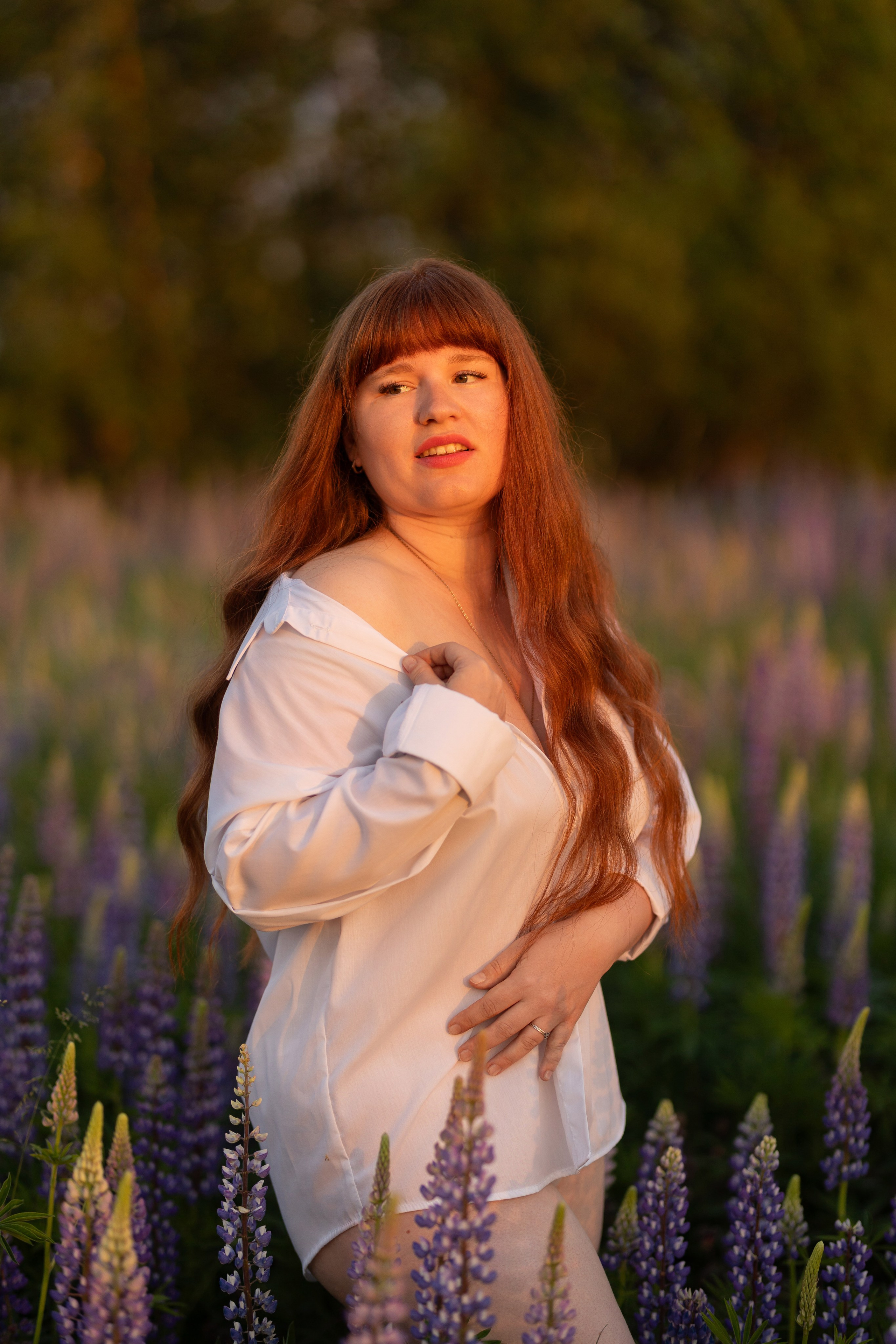 Фотосессия с люпинами. Семейный и свадебный фотограф в Санкт-Петербурге Татьяна Швыкова