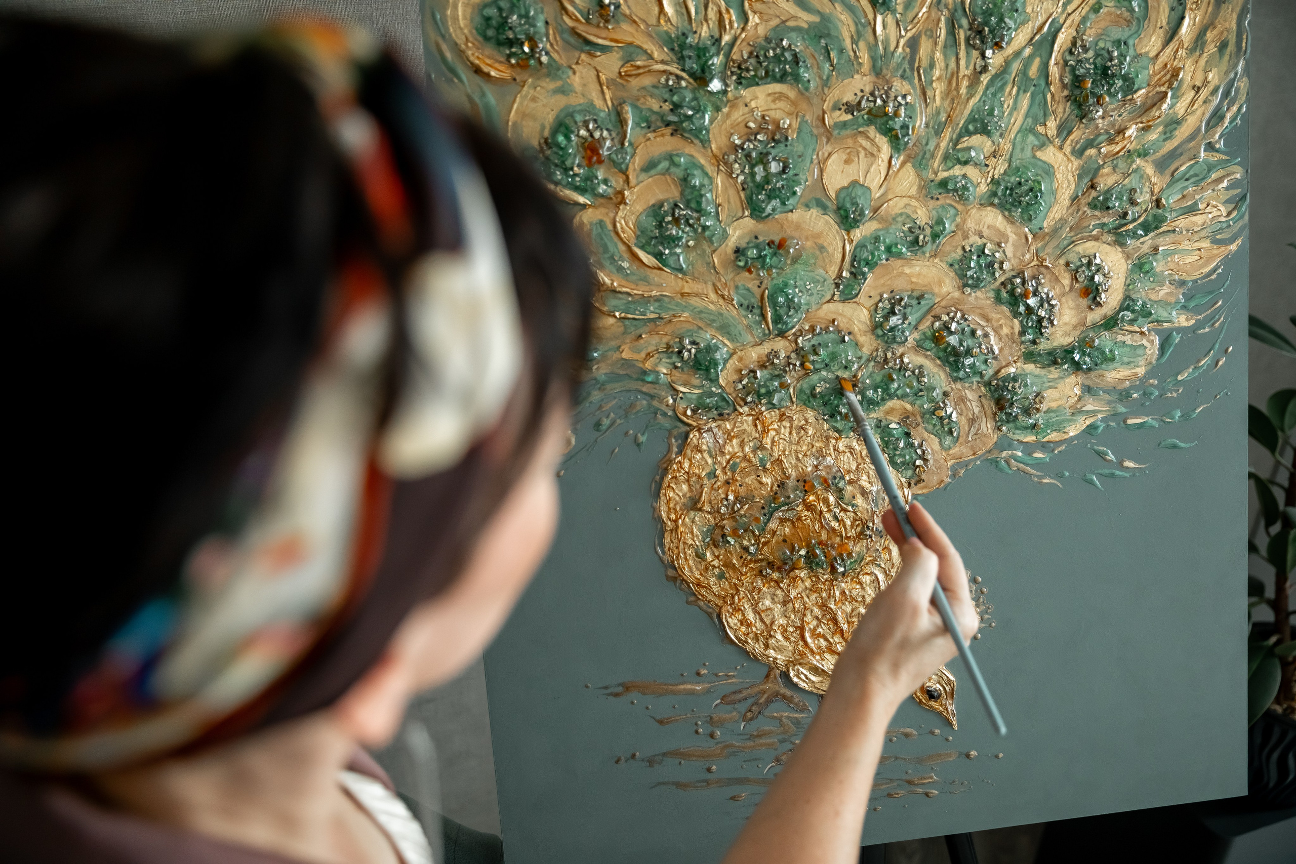 Фотосессия для художницы. Индивидуальный и семейный фотограф Ирина Москвичёва