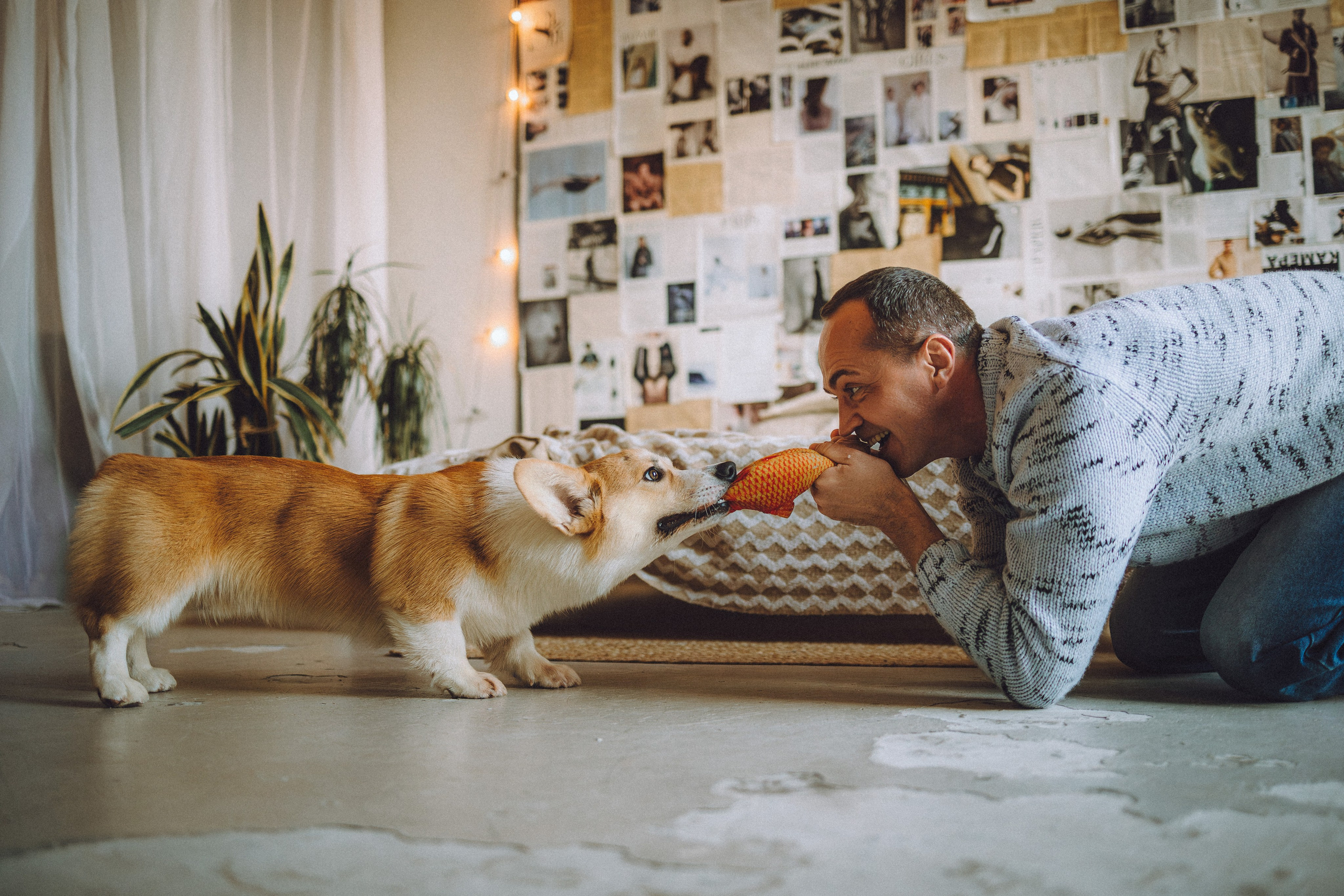 Наталья, Евгений и Мерлин