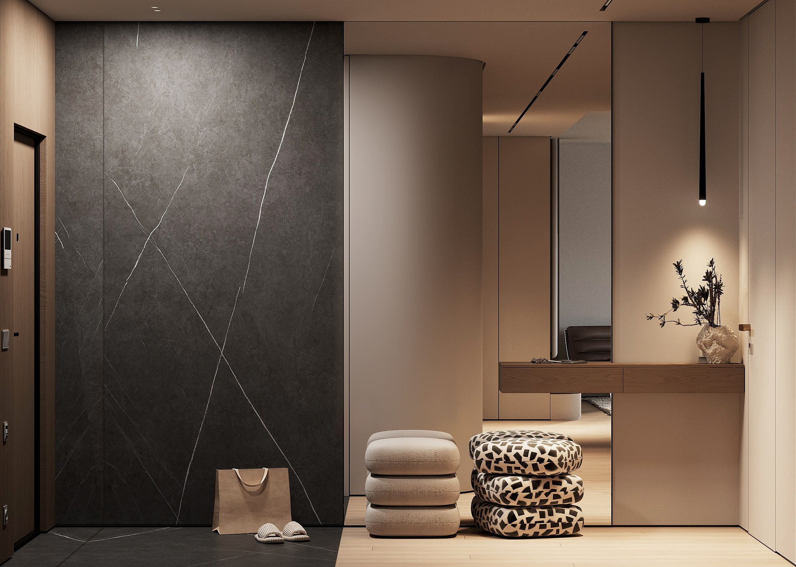 ЖК Sky House. Студия дизайна интерьера mono moon в Москве