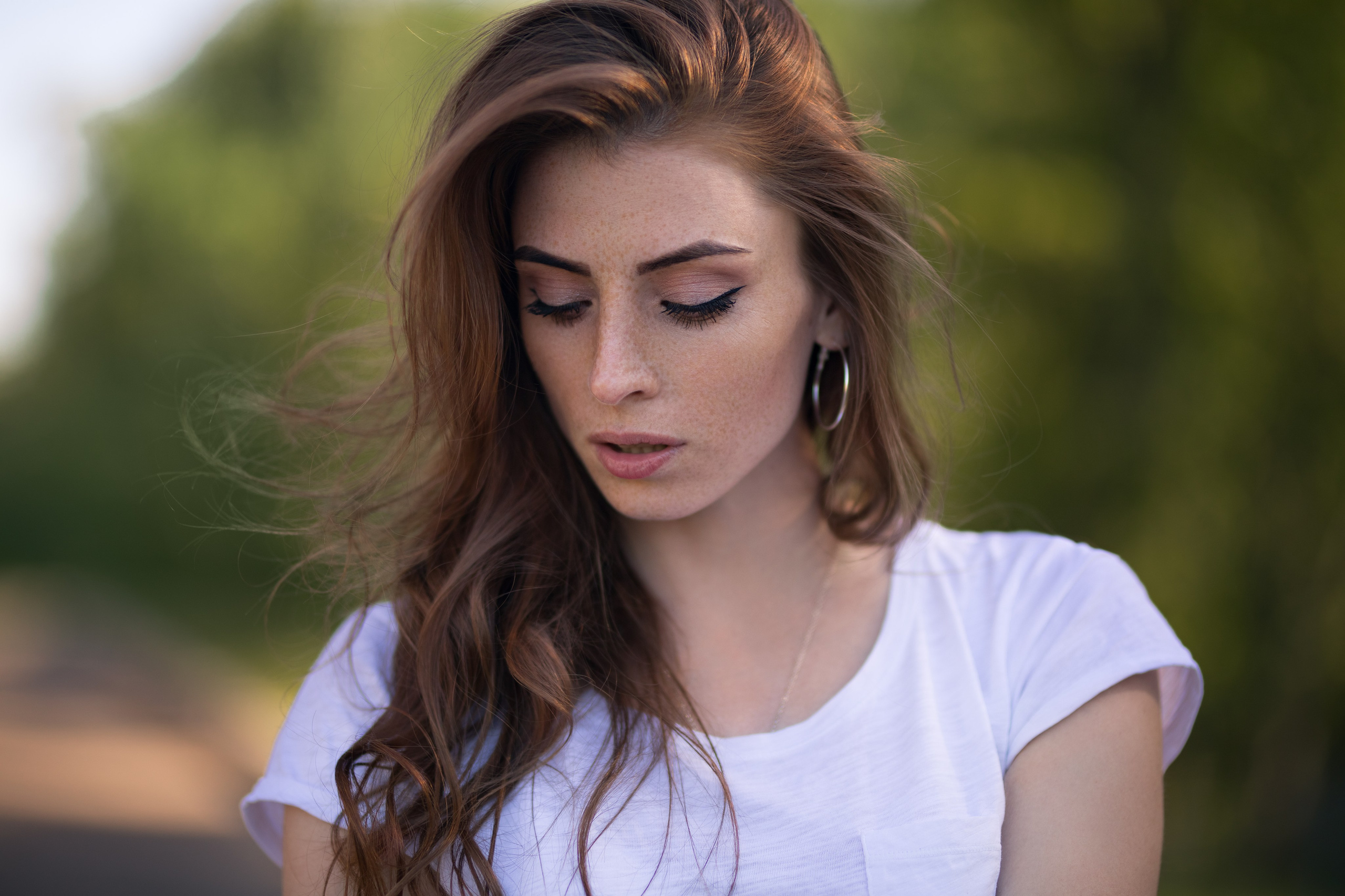 Съемка на берегу реки в поселке Рыбачий с Надеждой для «себя»