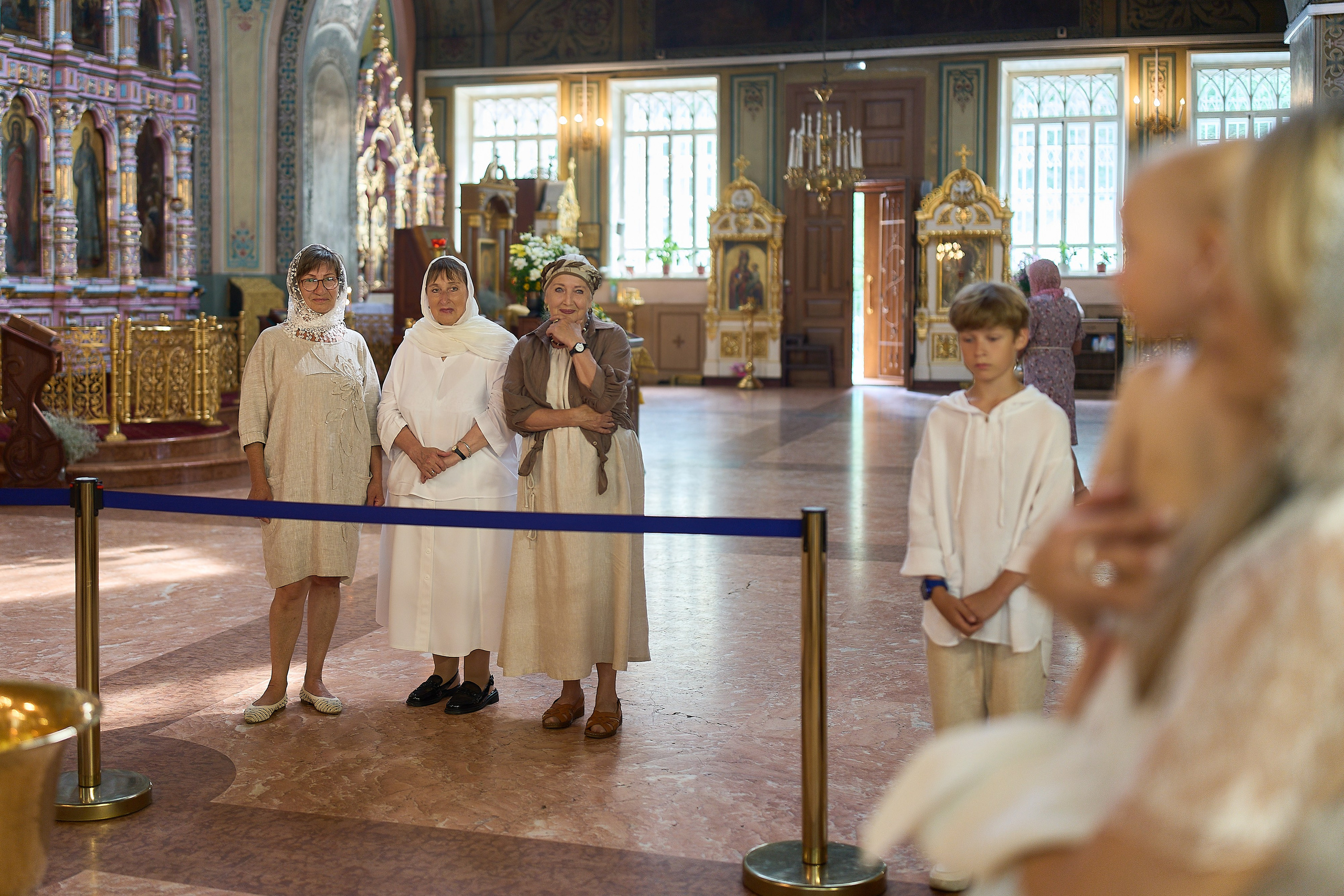 Крещение в церкви Преображения Господня
