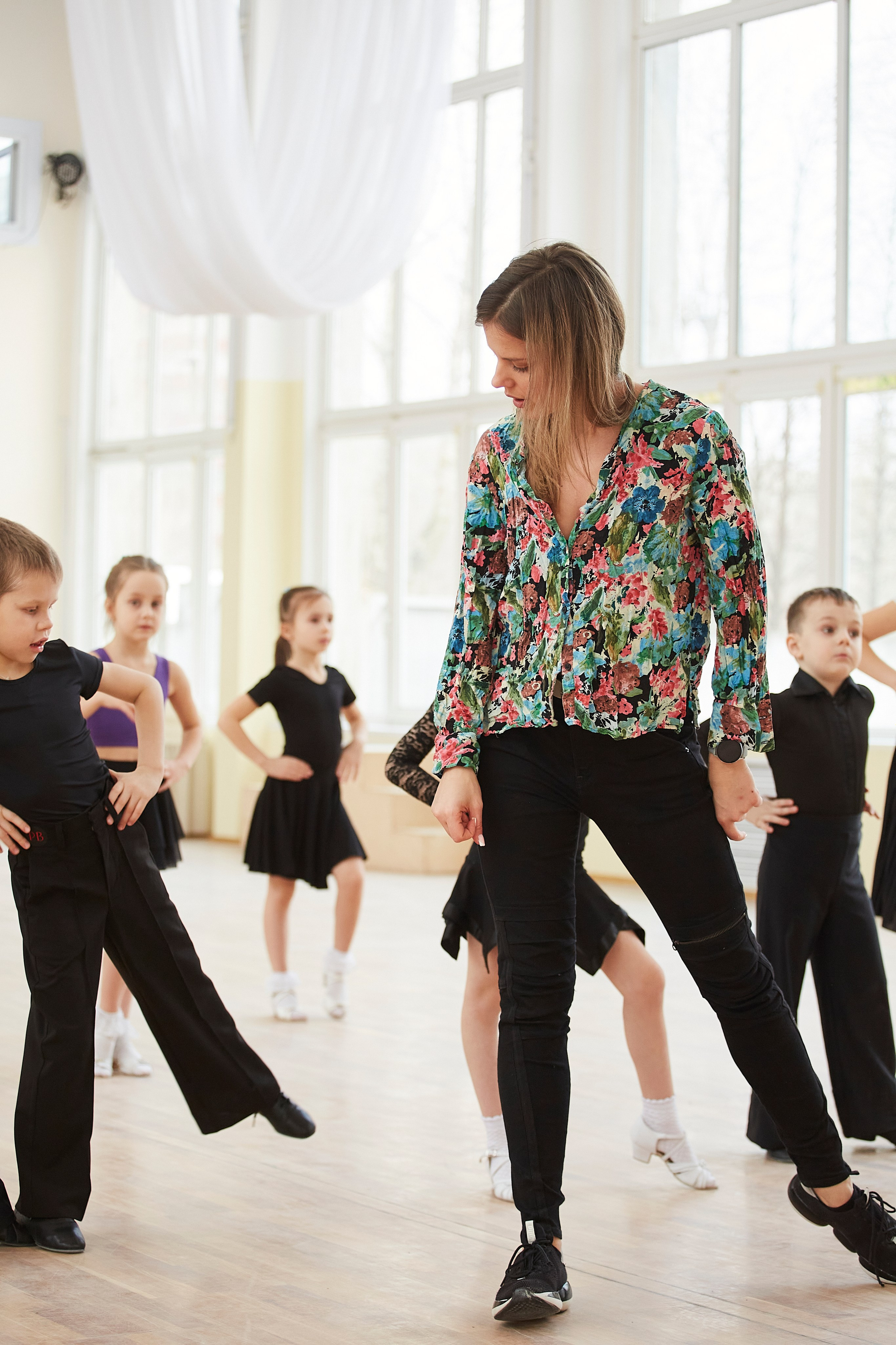 Тренировка в школе спортивных бальных танцев TangoChaCha. Анастасия Зобнинá — фотограф в Санкт-Петербурге/СПб