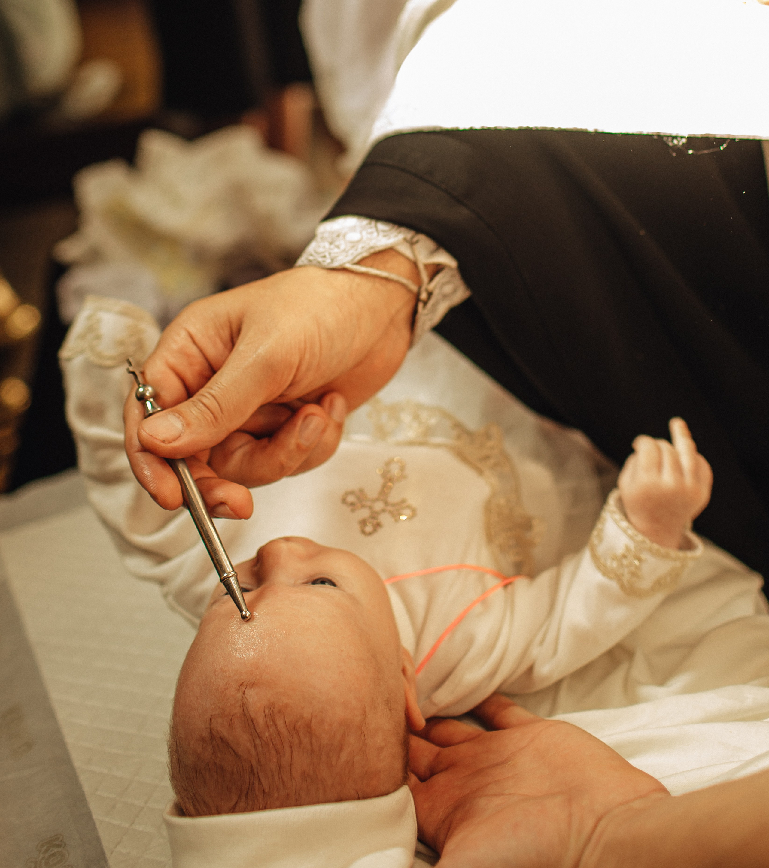 Крещение Анастасии. Семейный фотограф в Москве и Московской области Лазутина Валентина