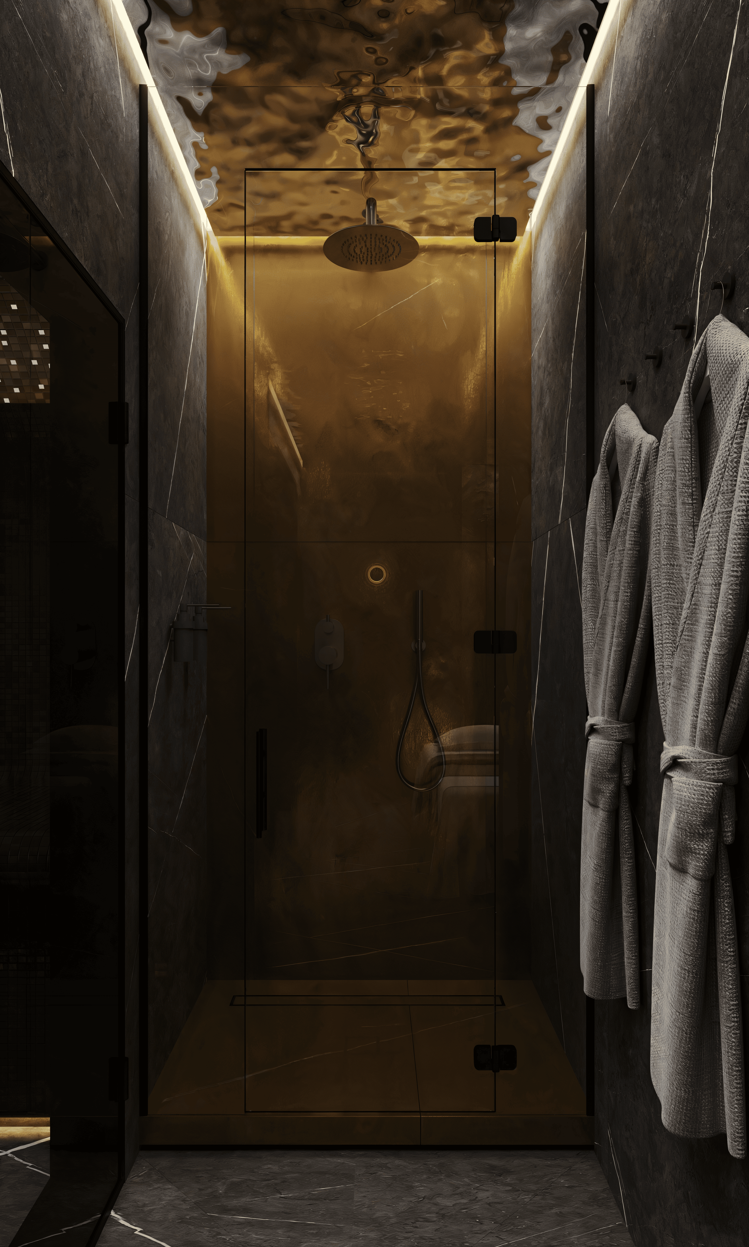 Спа салон IRDO г. Пермь. 3D Визуализация интерьера