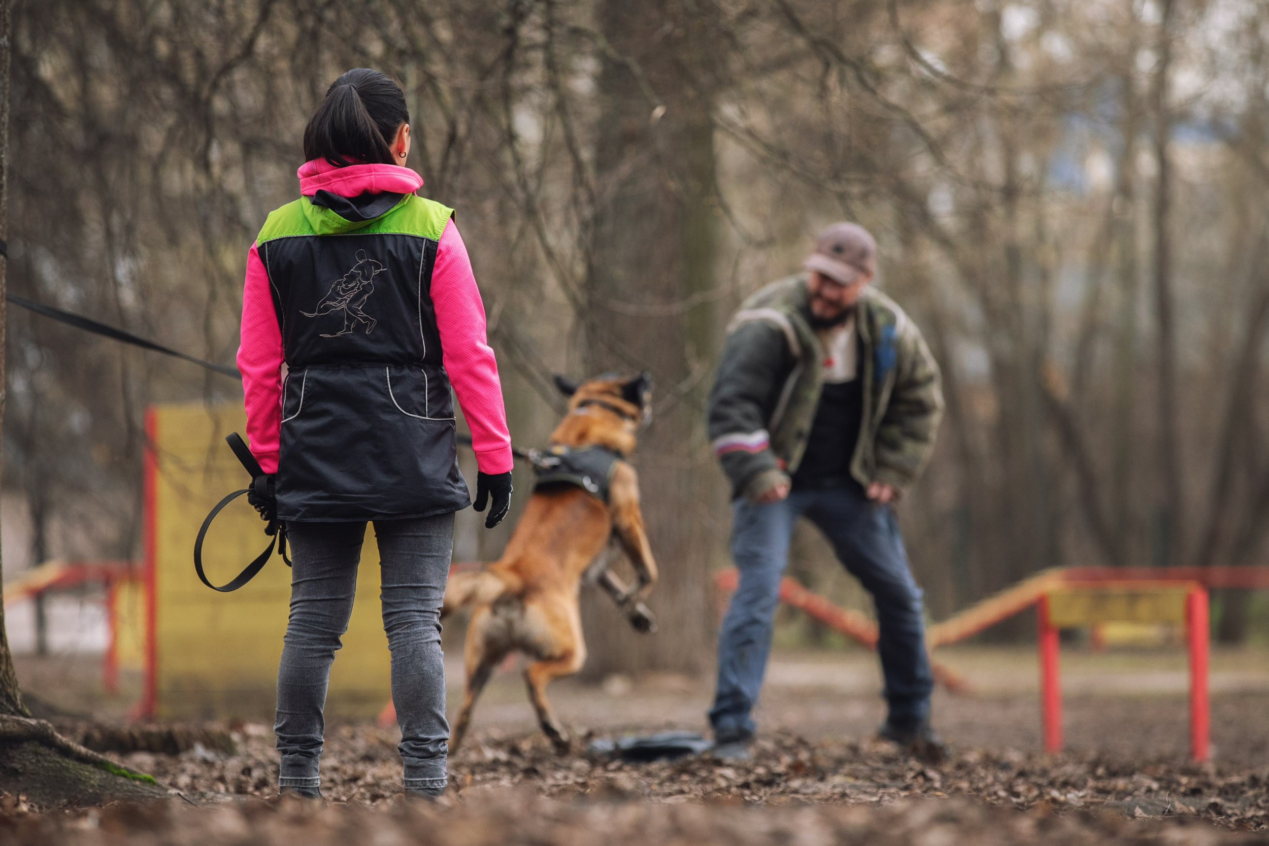 Съемка для рекламы услуг кинолога. Фотограф-анималист в Москве и Московской области Татьяна Фролова